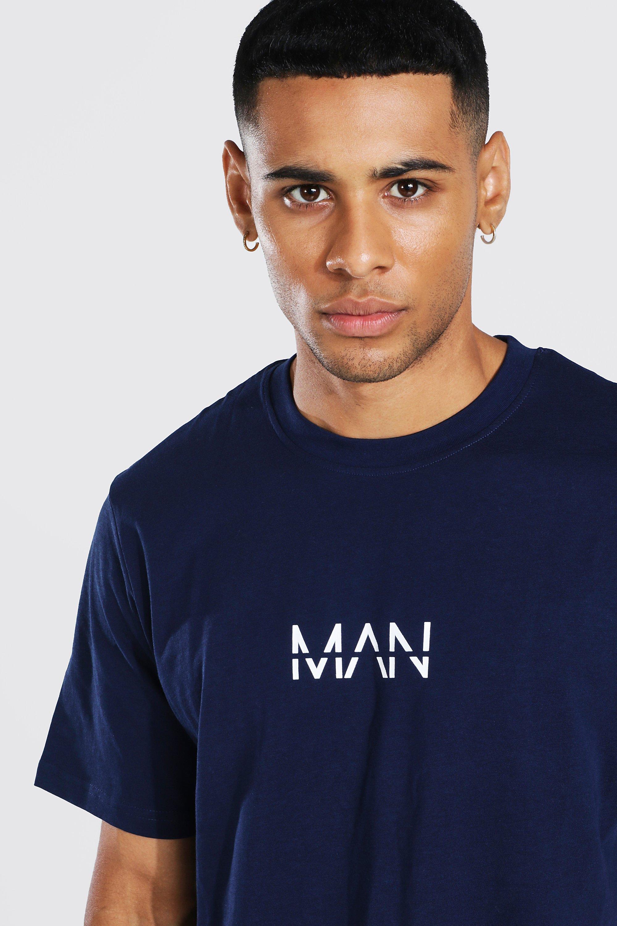 Original Man Longline T shirt boohoo NL