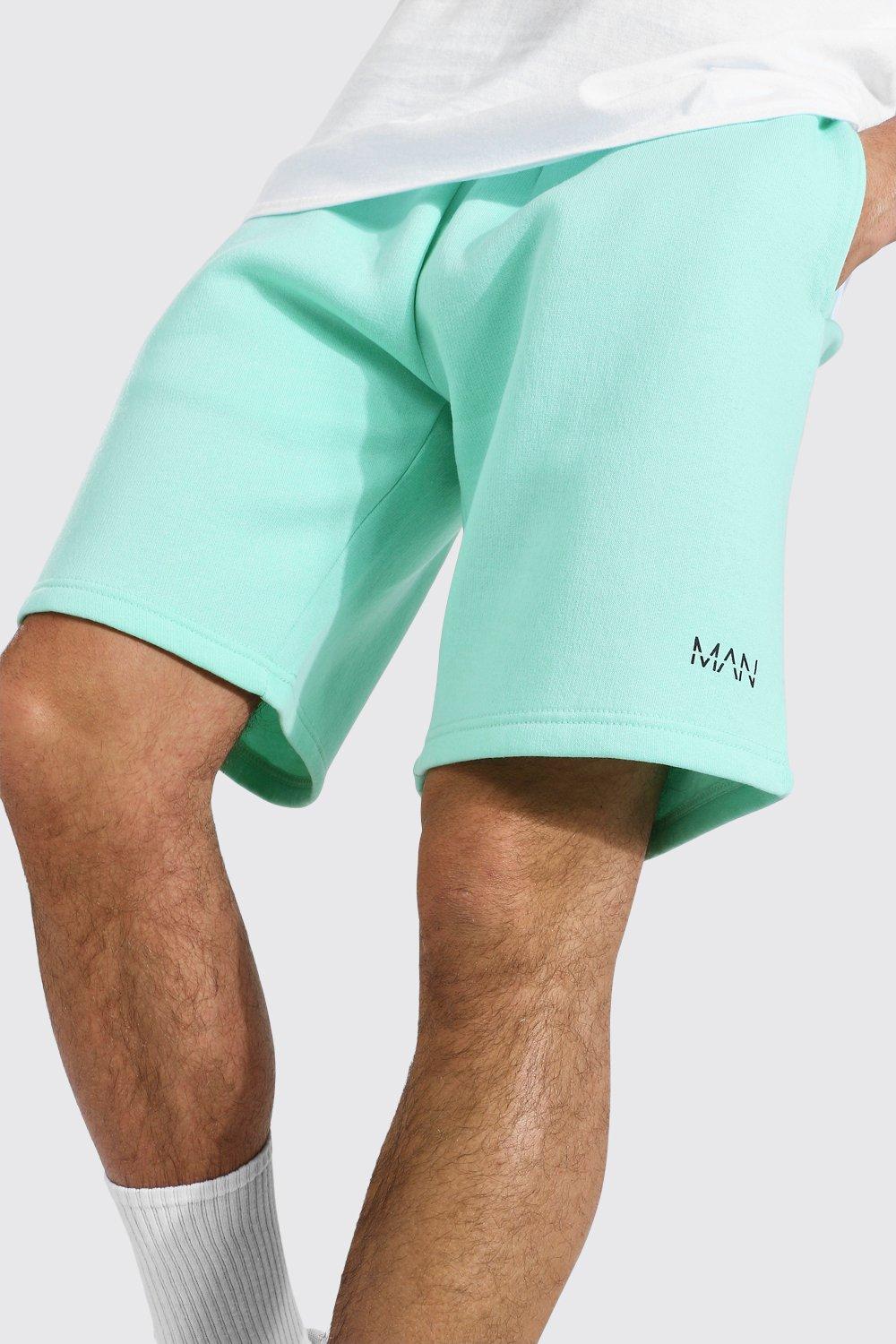 Mint green shorts on sale mens