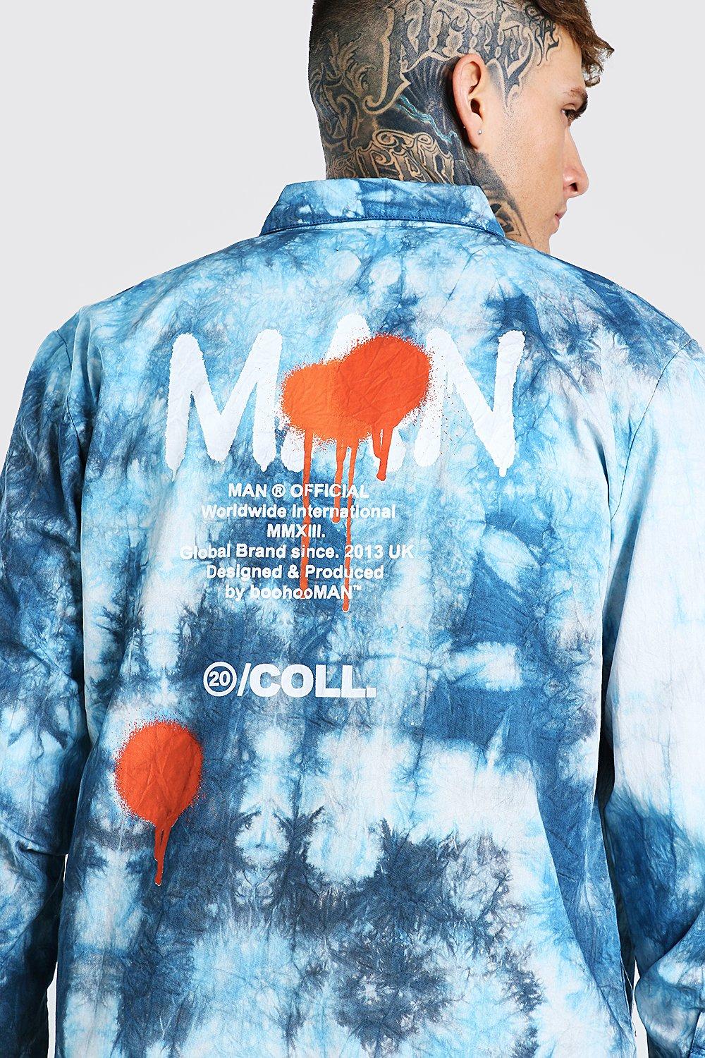 【boohoo】MAN ウォッシュド プリント Tシャツ org.jpg
