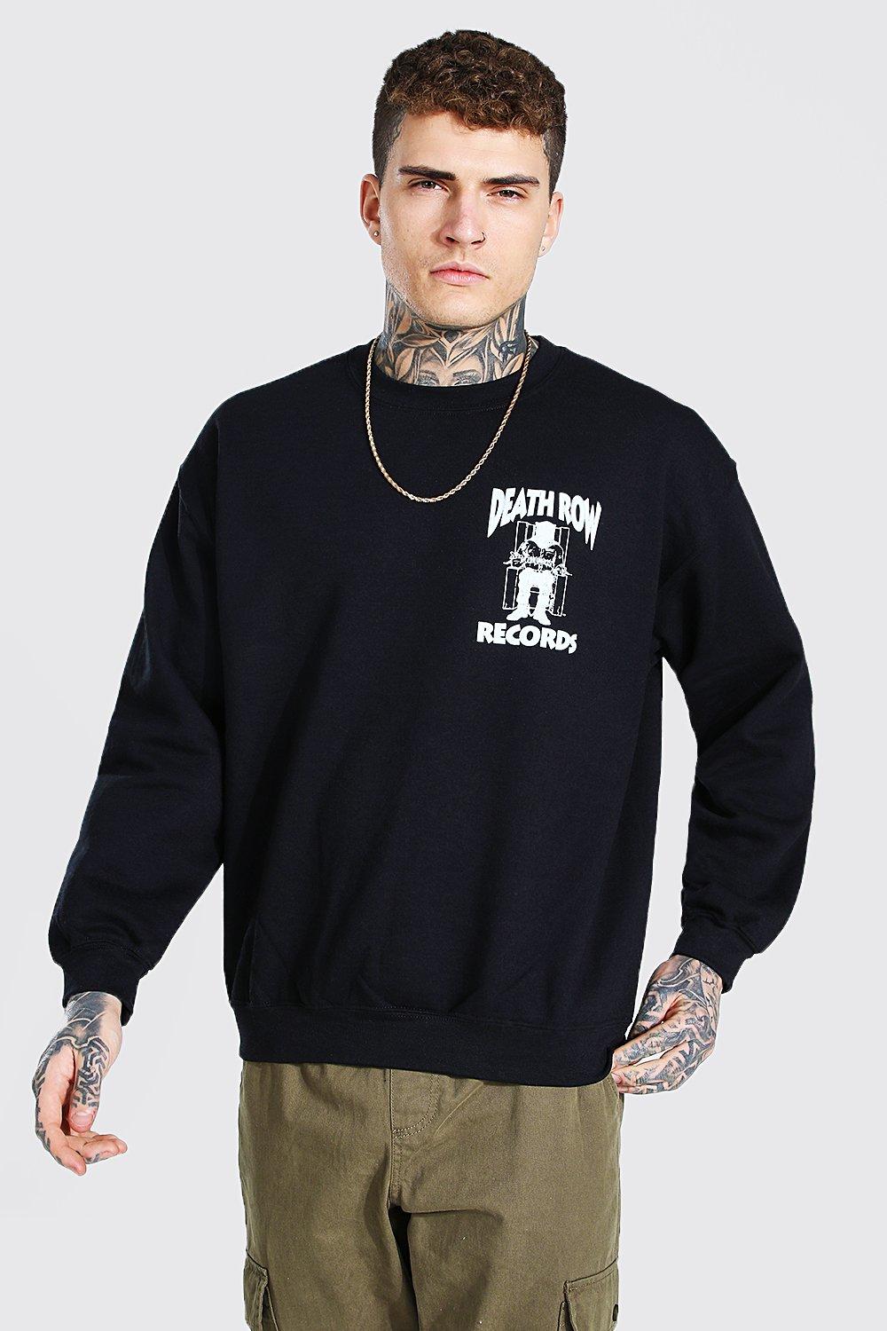 Death Row Records Back Print Sweater