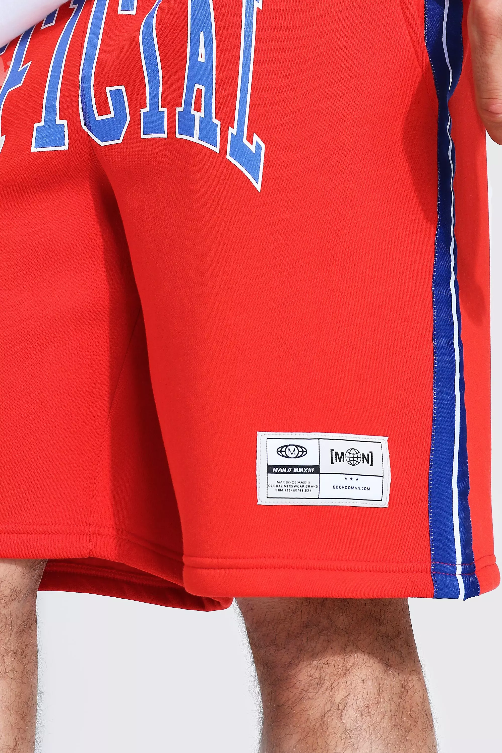 Offcl Basketball Jersey Shorts With Tape