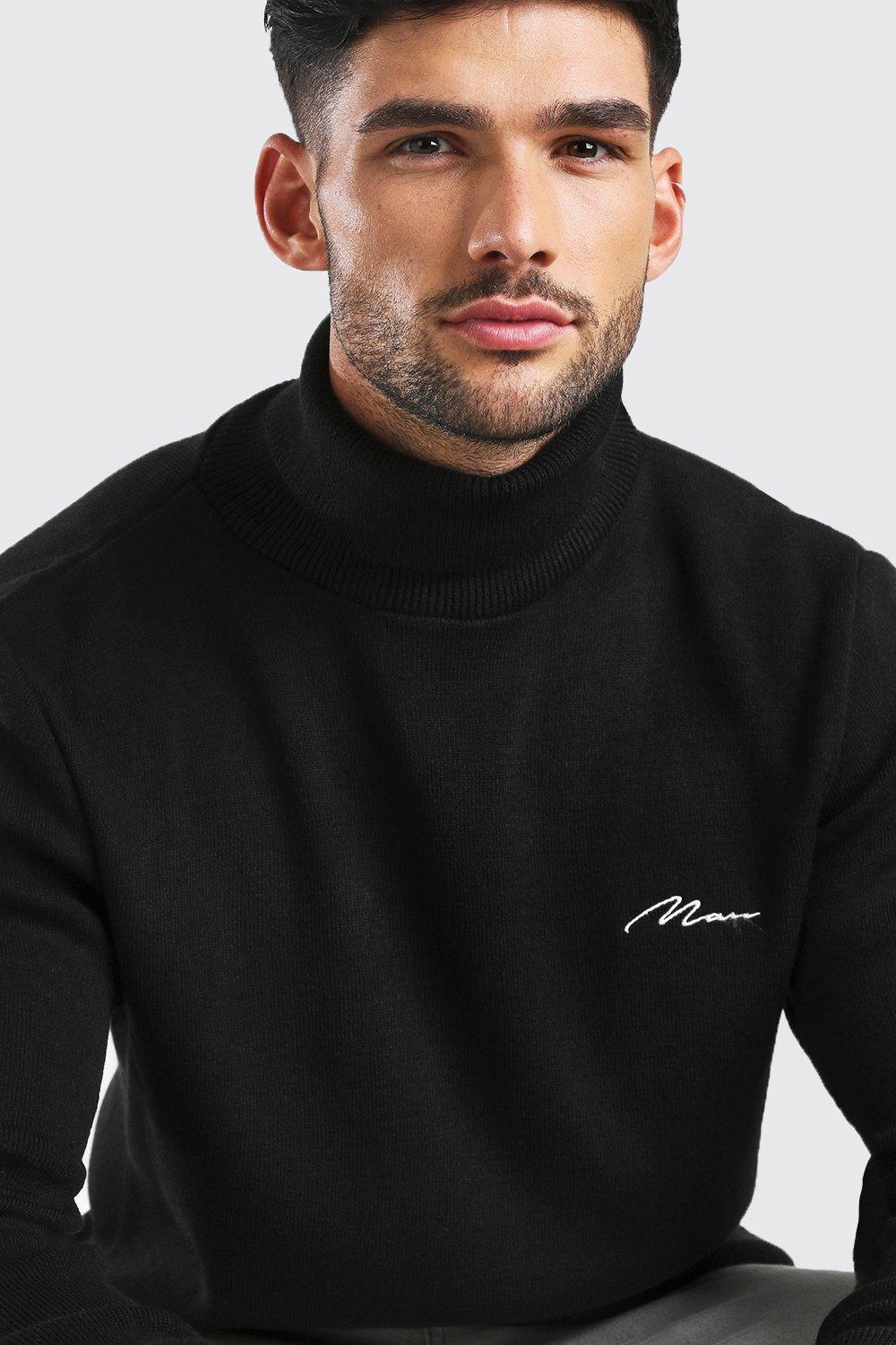 muscle fit knitwear