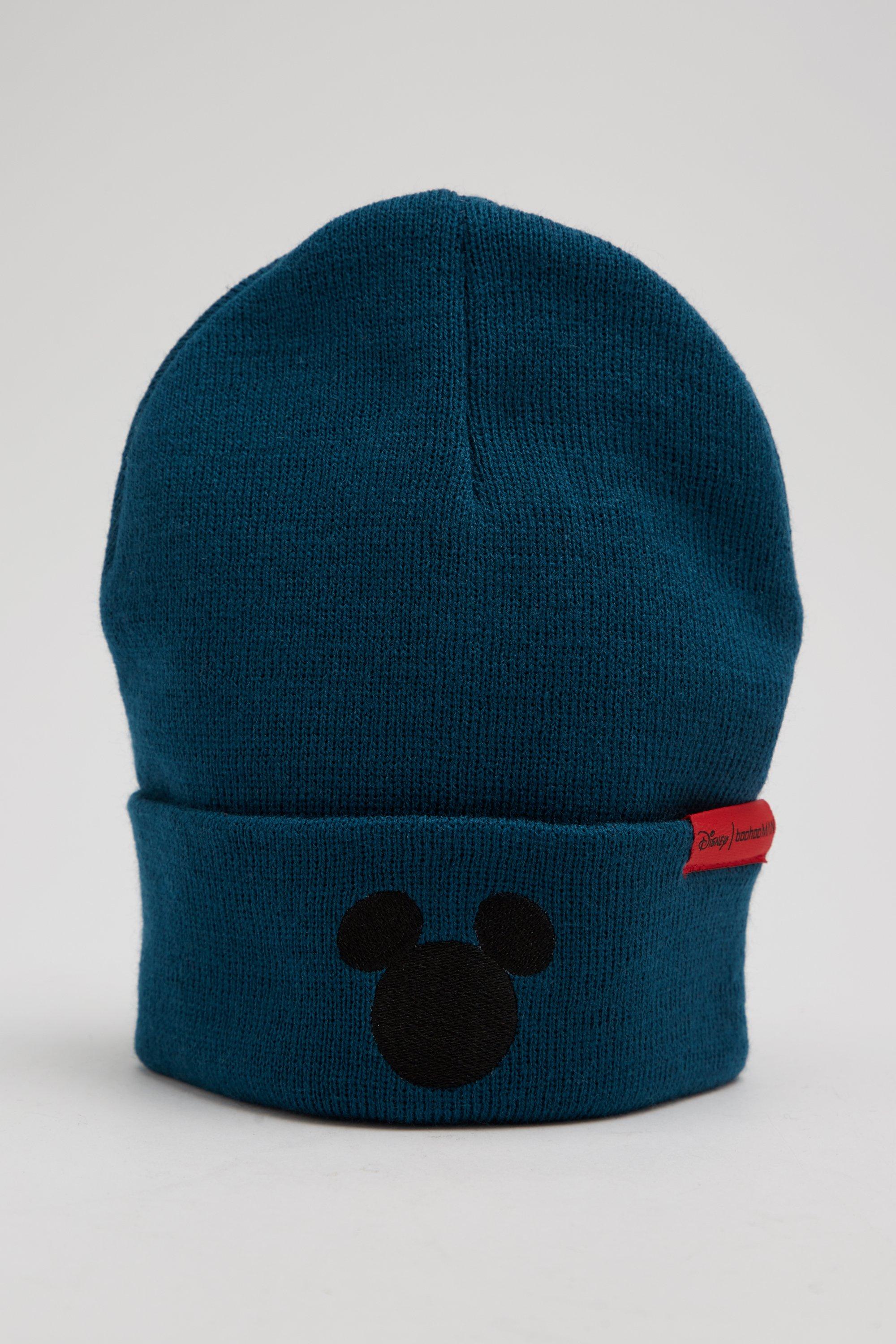 Disney Mickey Embroidered Beanie boohoo IL