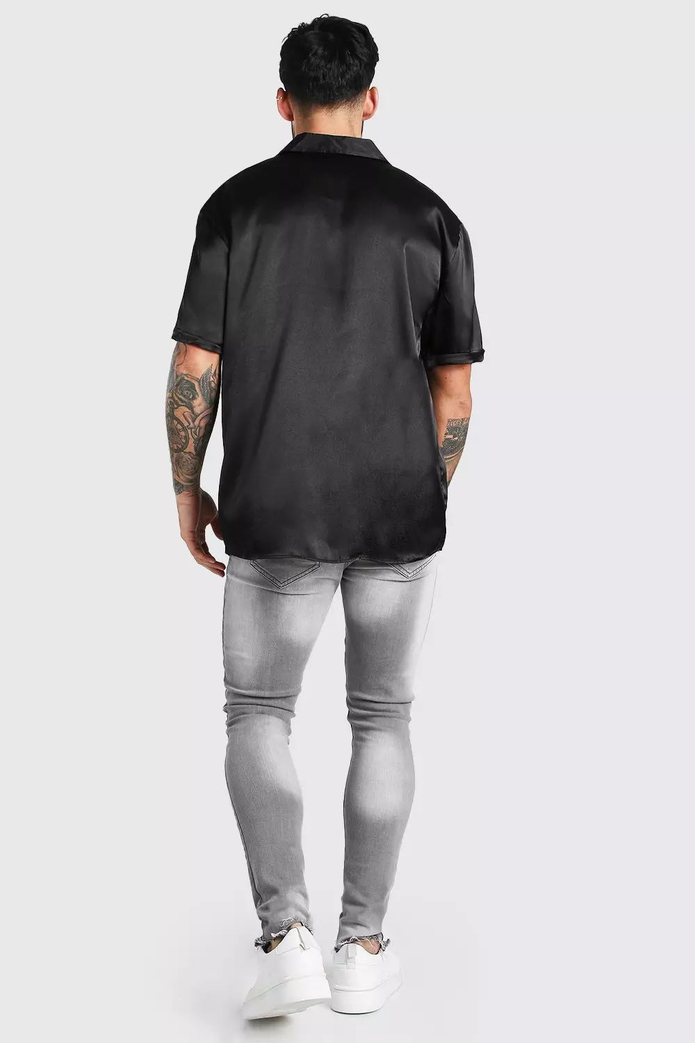 【SATIIIZ】Modernity Short Sleeve T-Shirt 207121222-1-greymarl?$n_750w$&