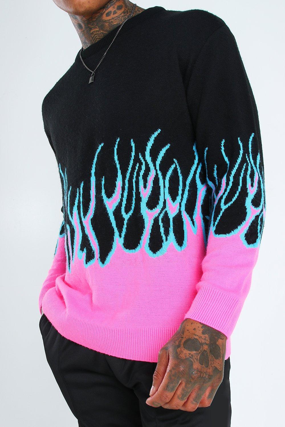 Weekday shop sweater flame