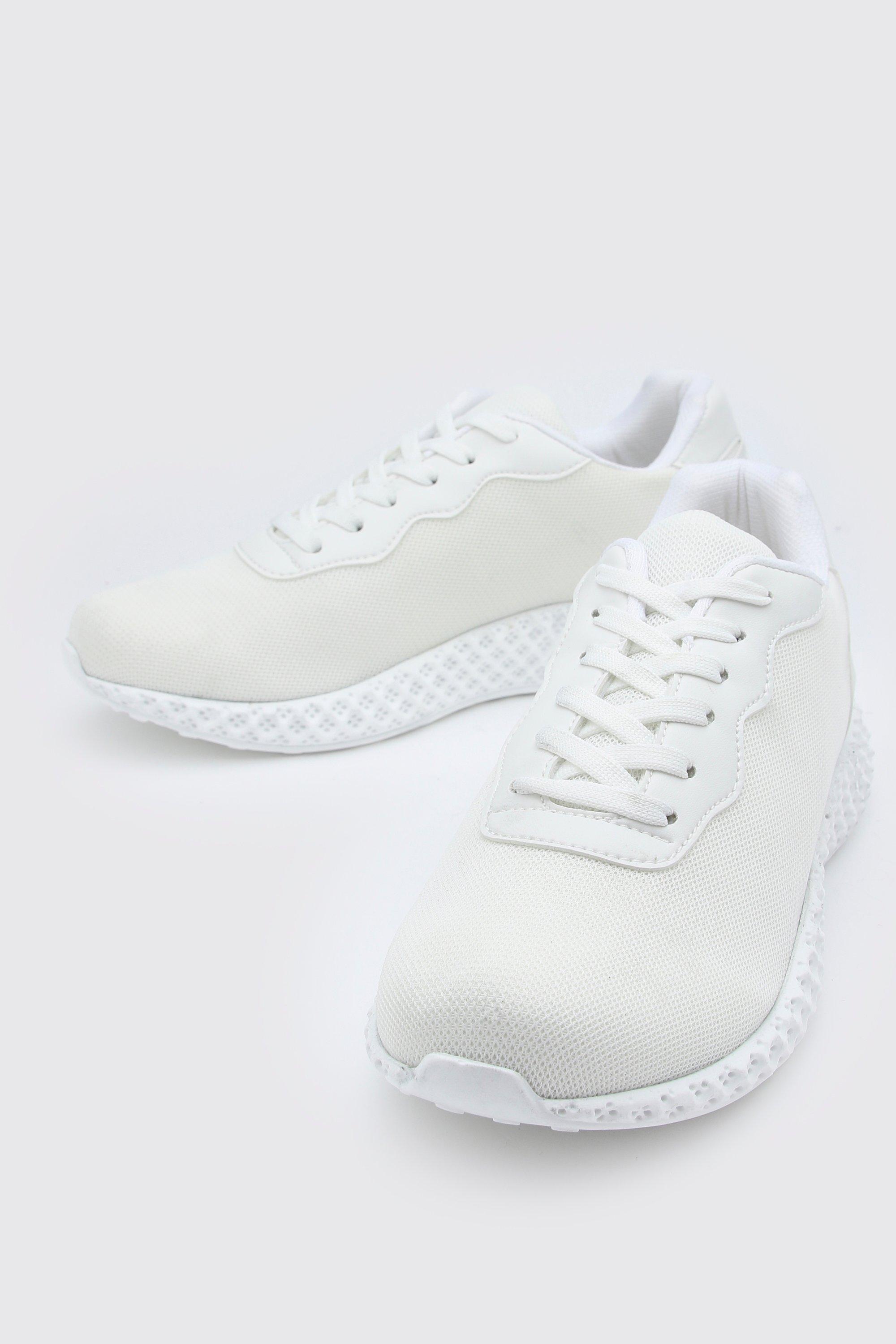 Mens white trainers sale 2024 uk