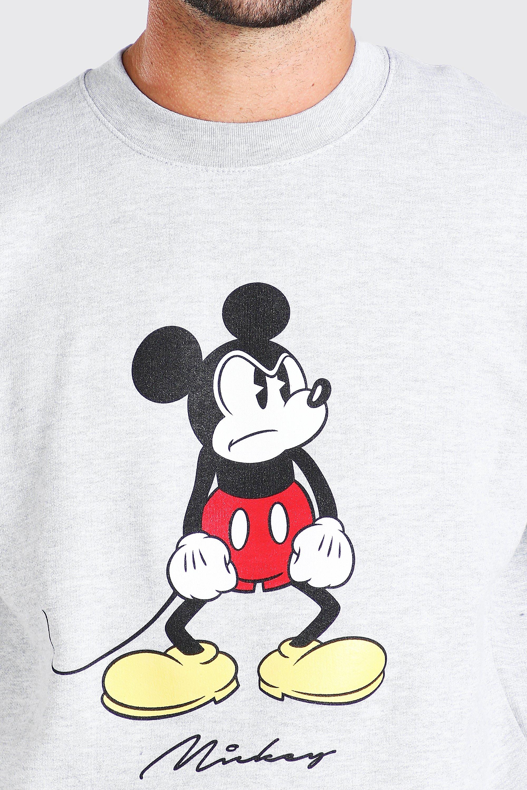 Angry mickey sales mouse sweatshirt