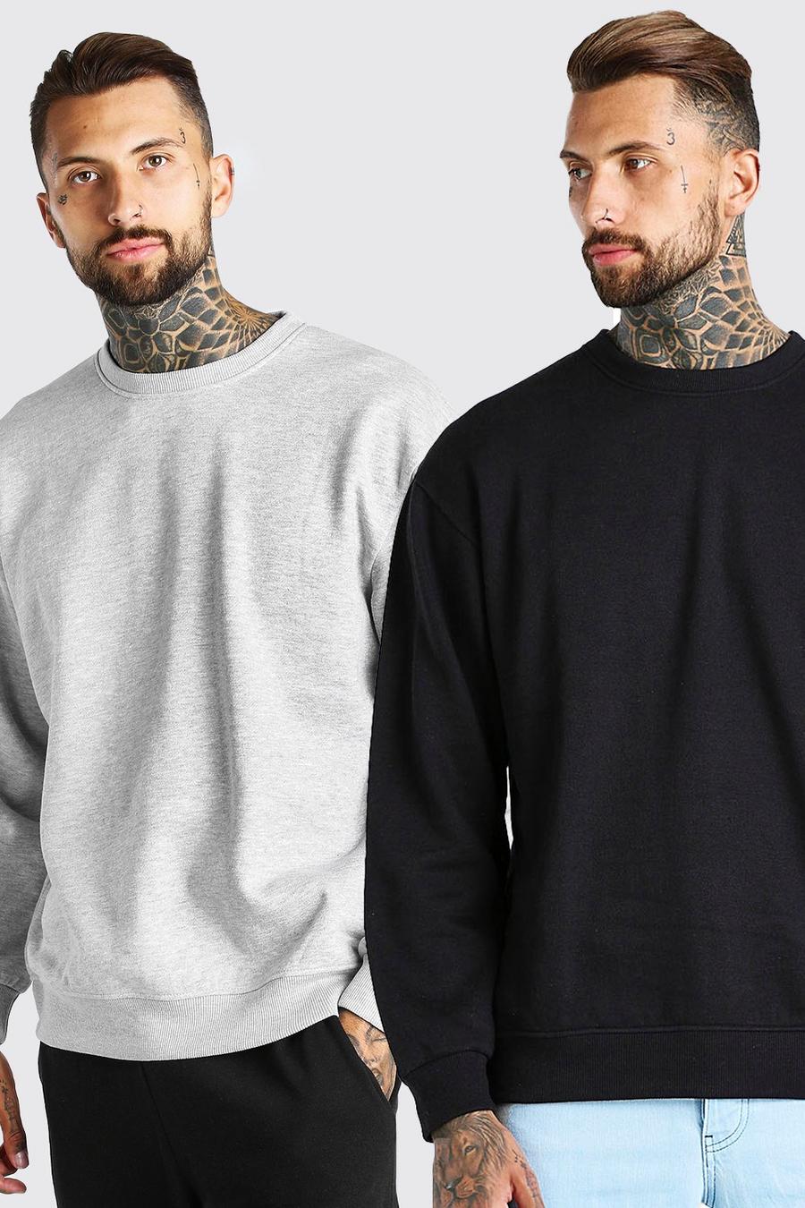 Multi Oversize sweatshirts (2-pack) image number 1