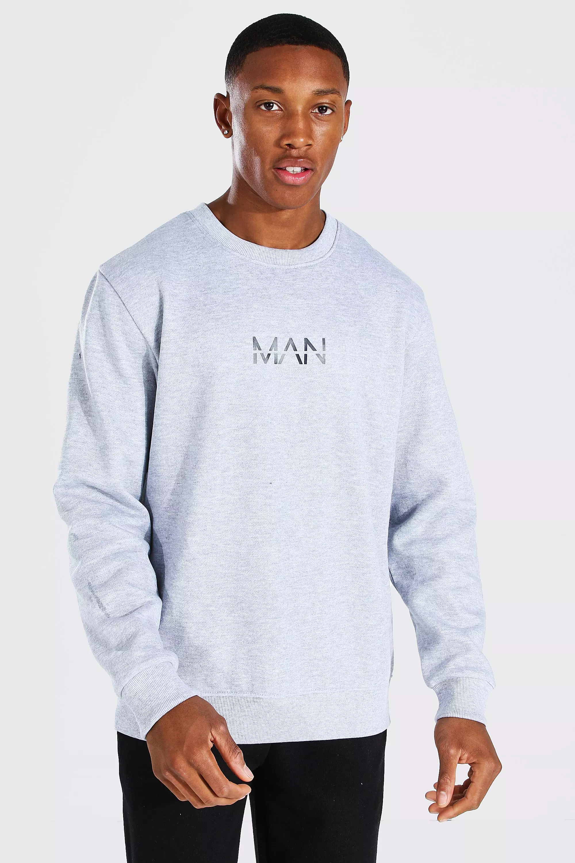 Boohoo man clearance sweatshirt