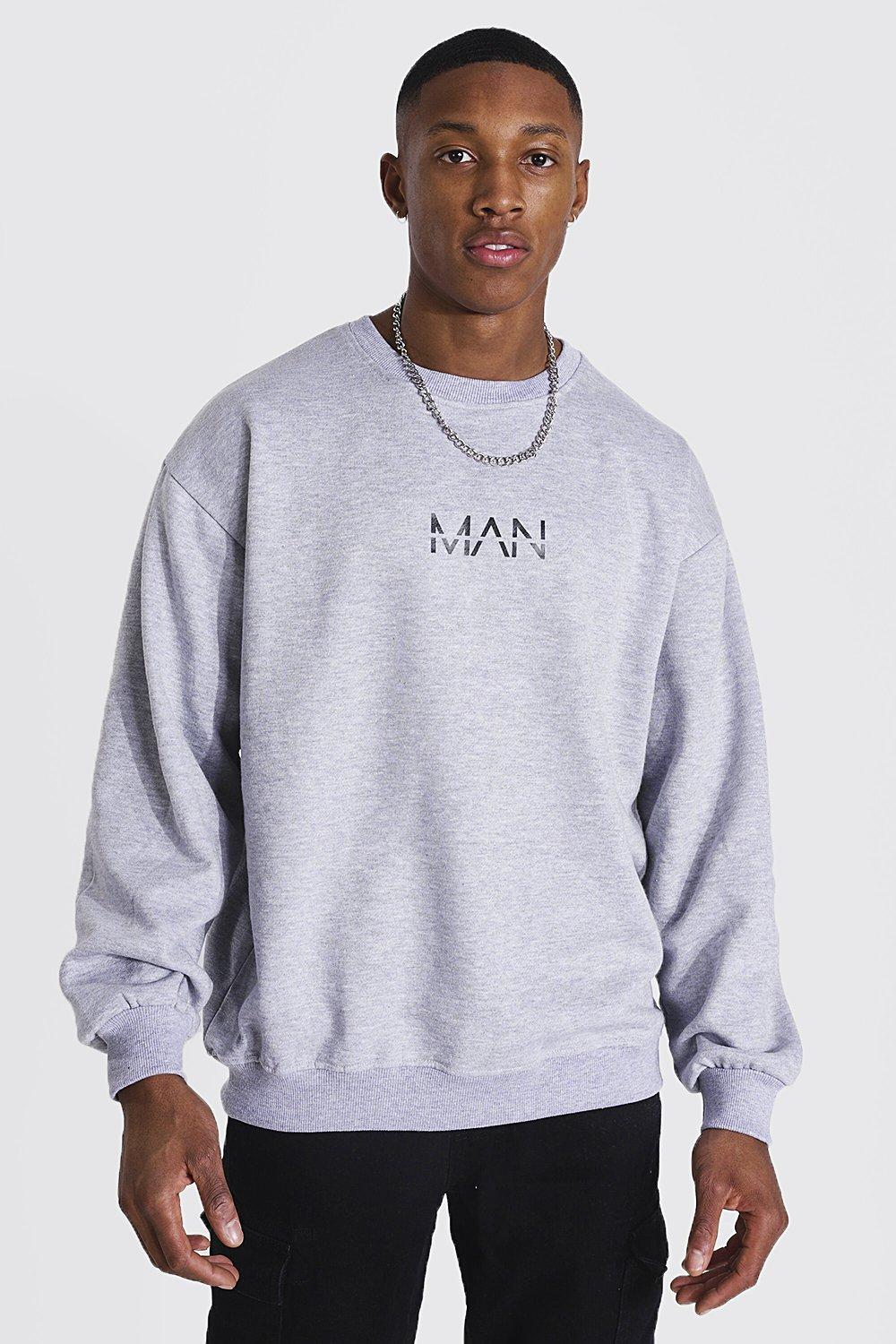 Original MAN Oversized Sweatshirt 2er Pack boohoo DE