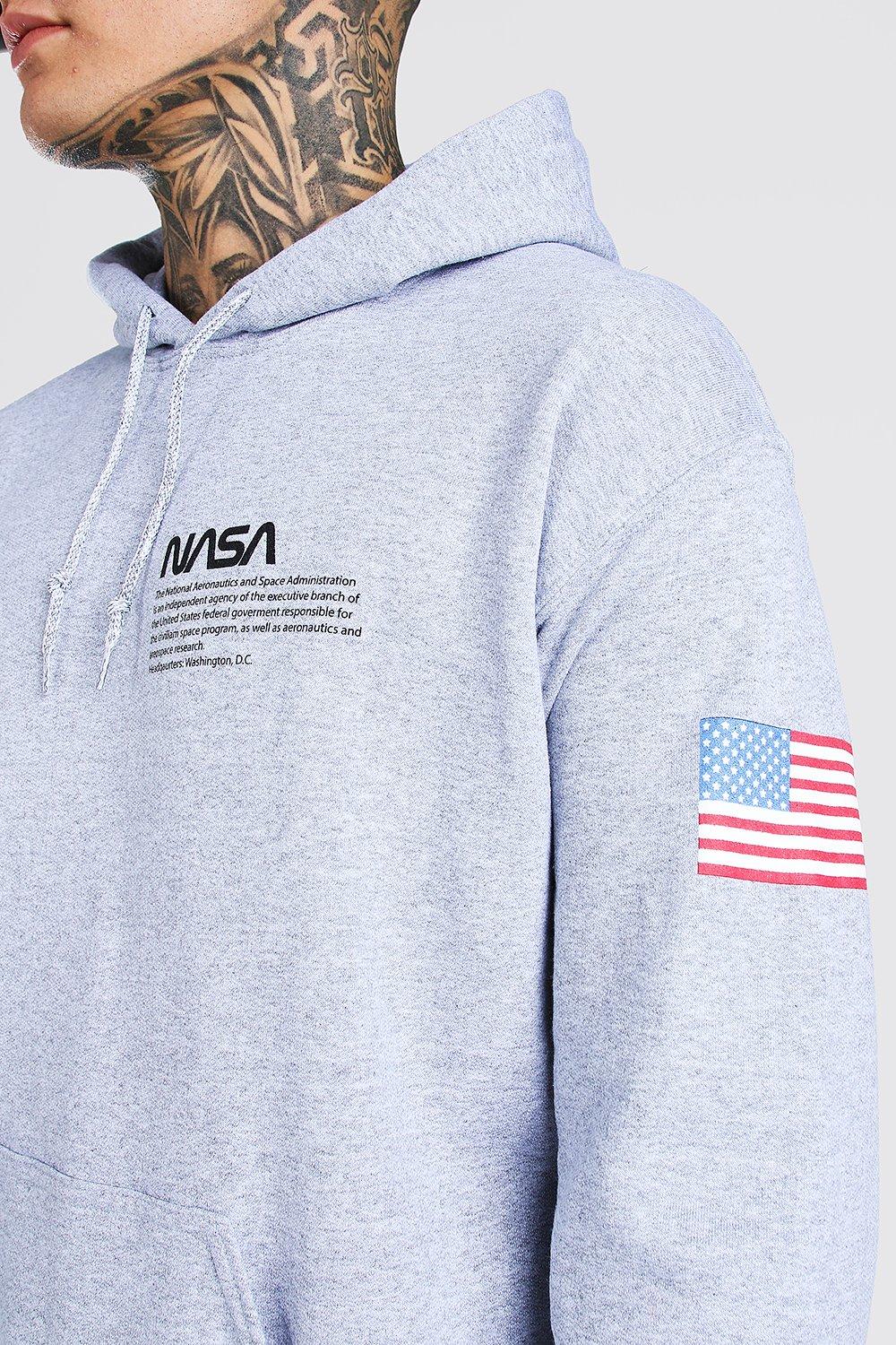 Boohooman hotsell nasa hoodie