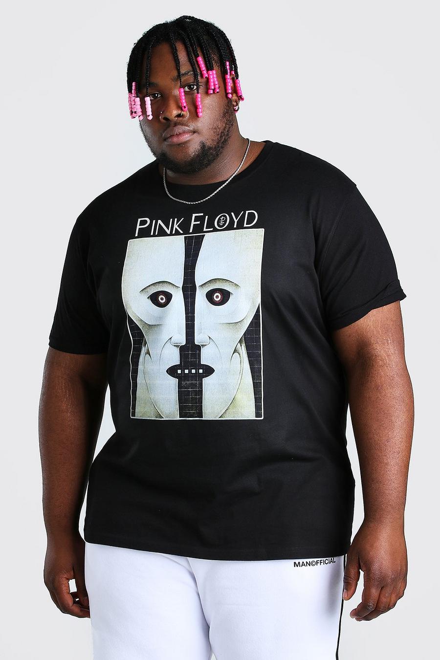 Zwart Plus Size Gelicenseerd Pink Floyd T-Shirt image number 1
