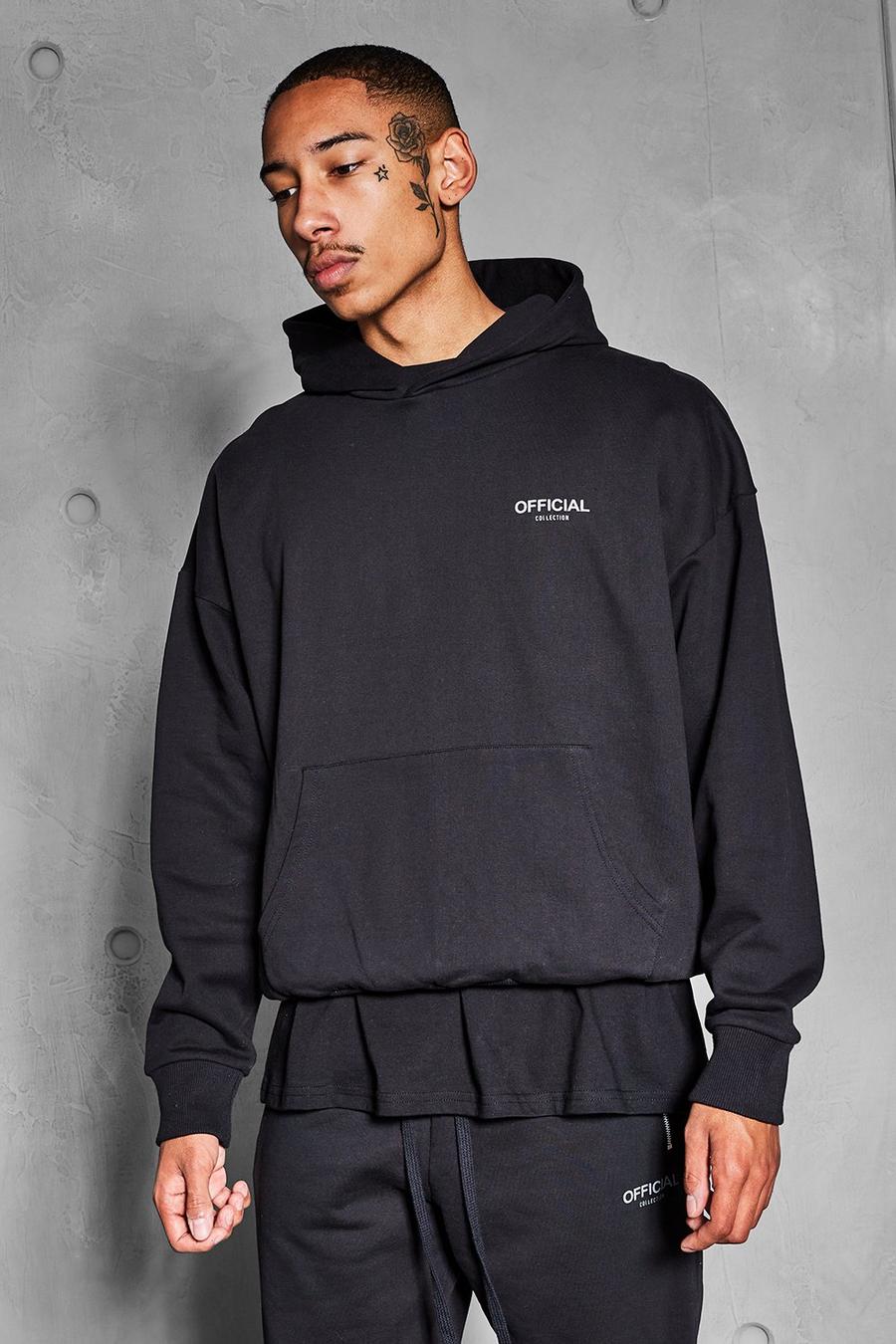 Black Official Collection Heavyweight Hoodie image number 1