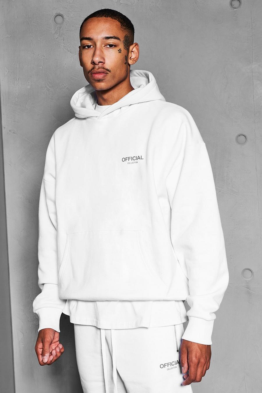 White Official Collection Dikke Hoodie image number 1
