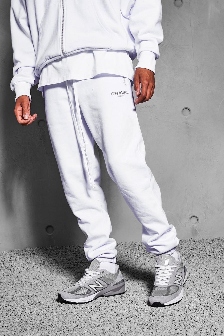 White Official Collection Heavyweight Jogger image number 1
