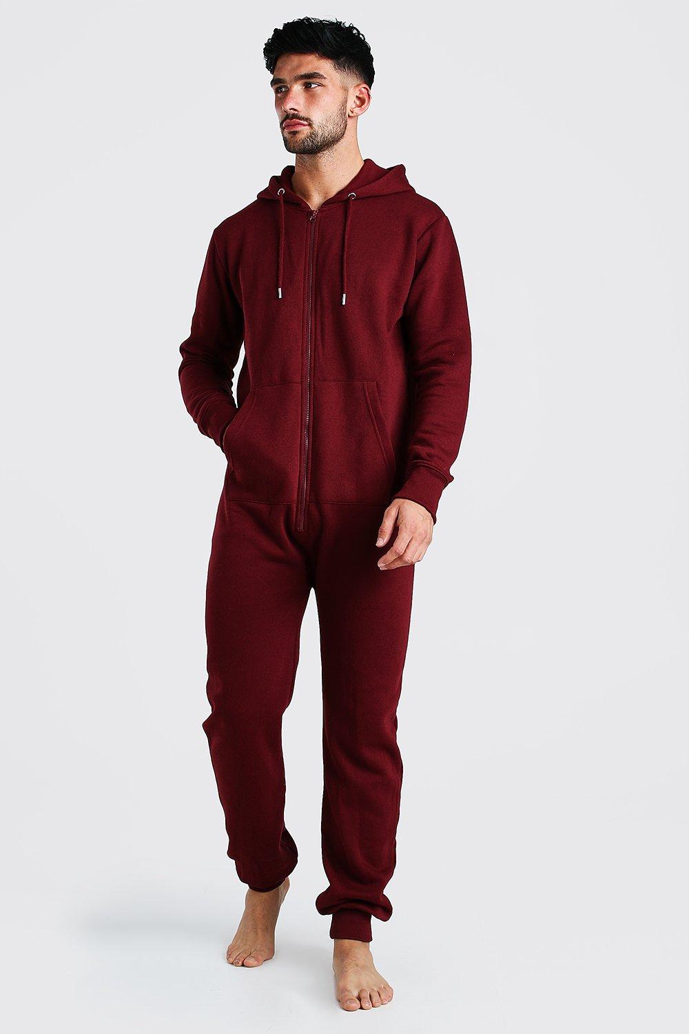red long sleeve onesie