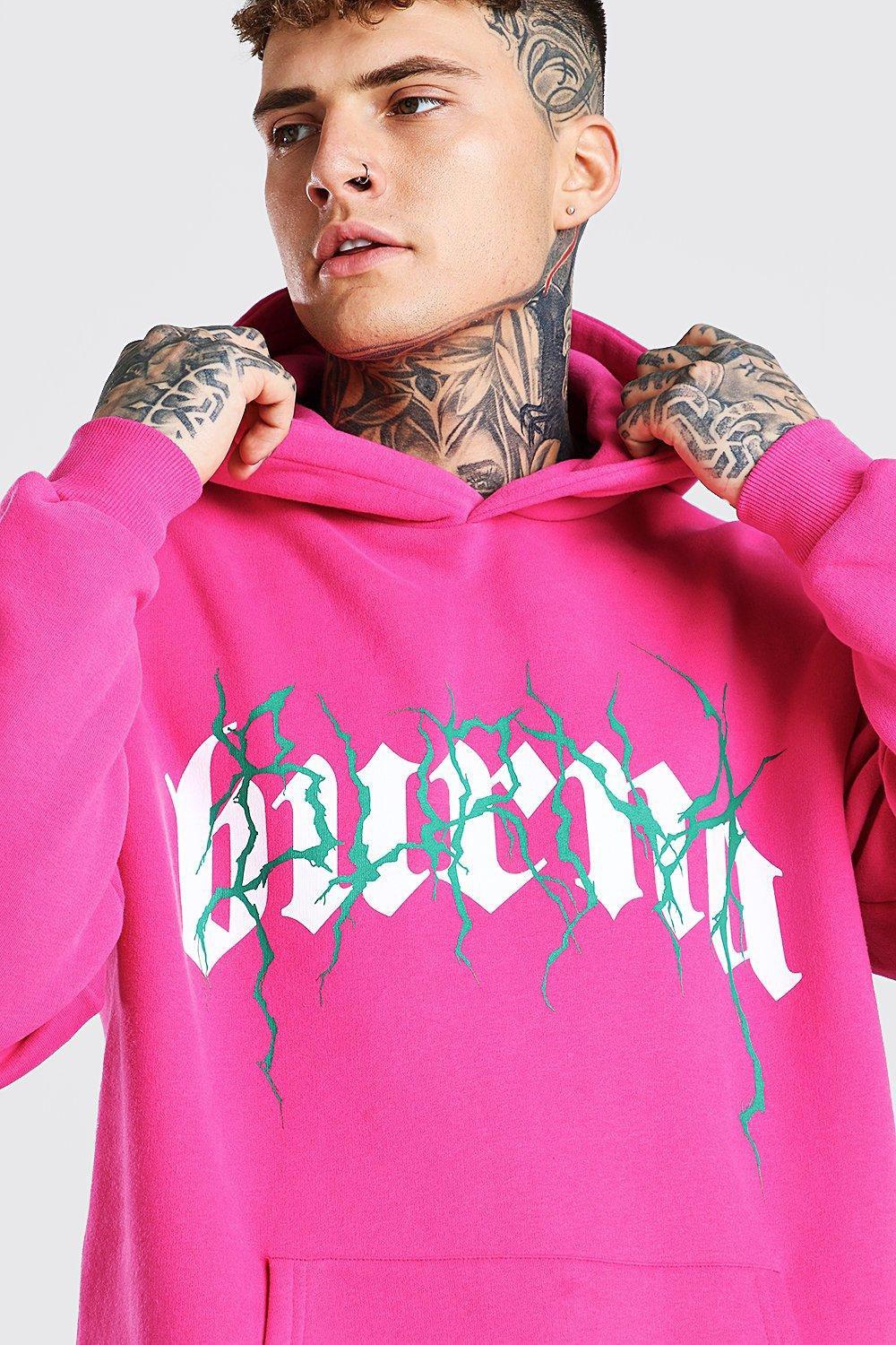 Felpa boy rosa top