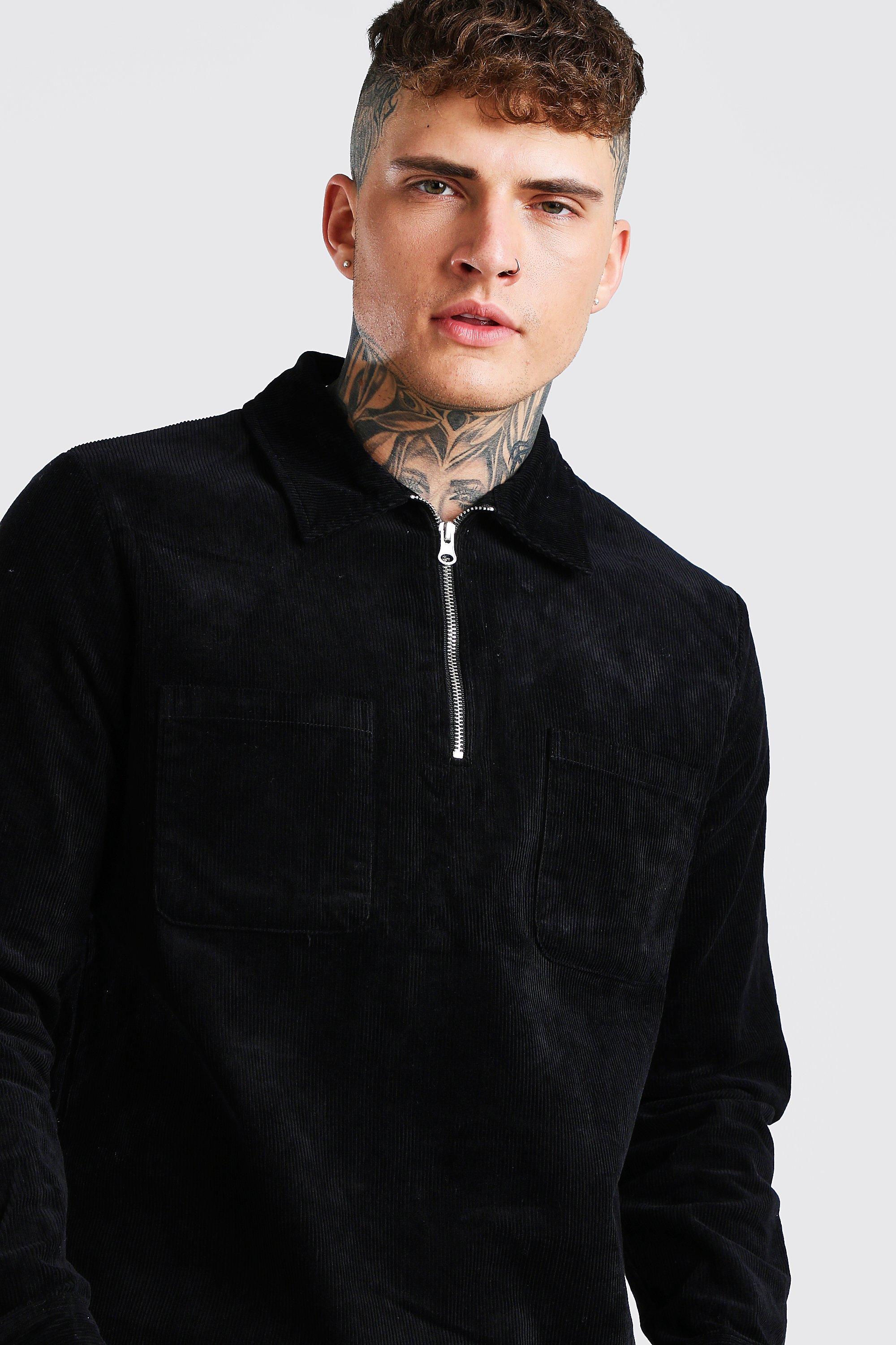 Corduroy 2025 zip shirt