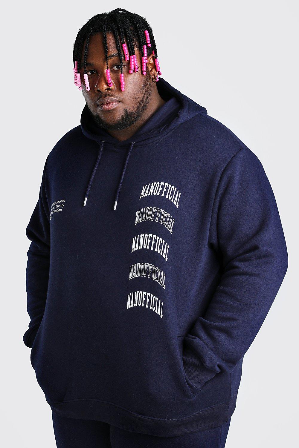 boohoo plus size hoodies