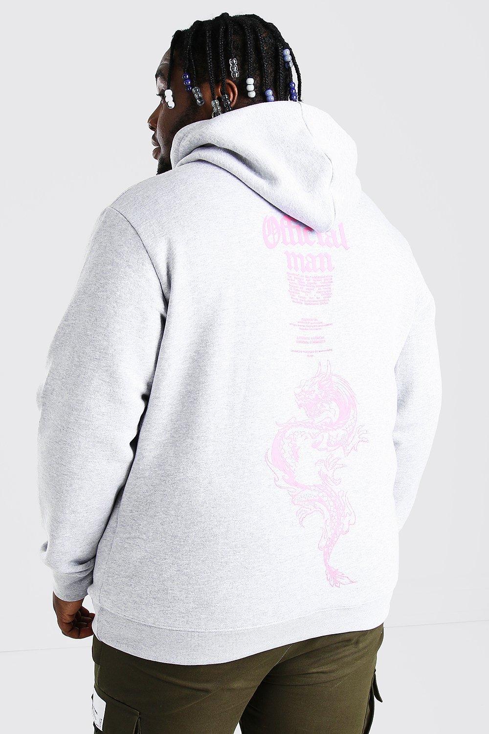 dragon print hoodie