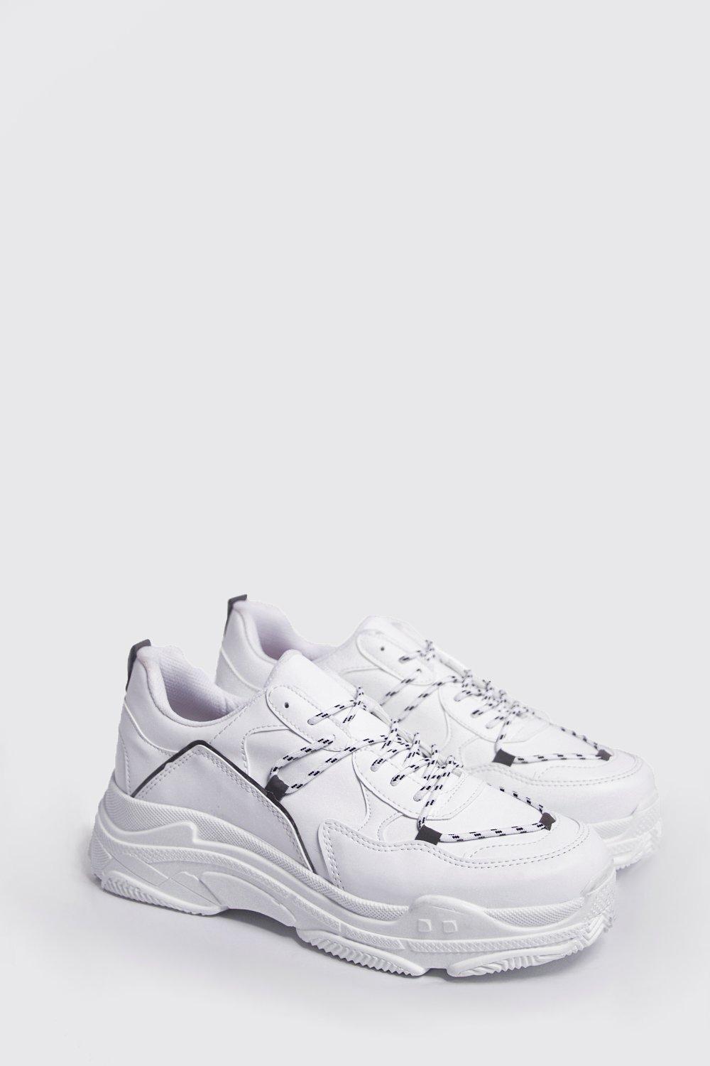 boohoo chunky trainers