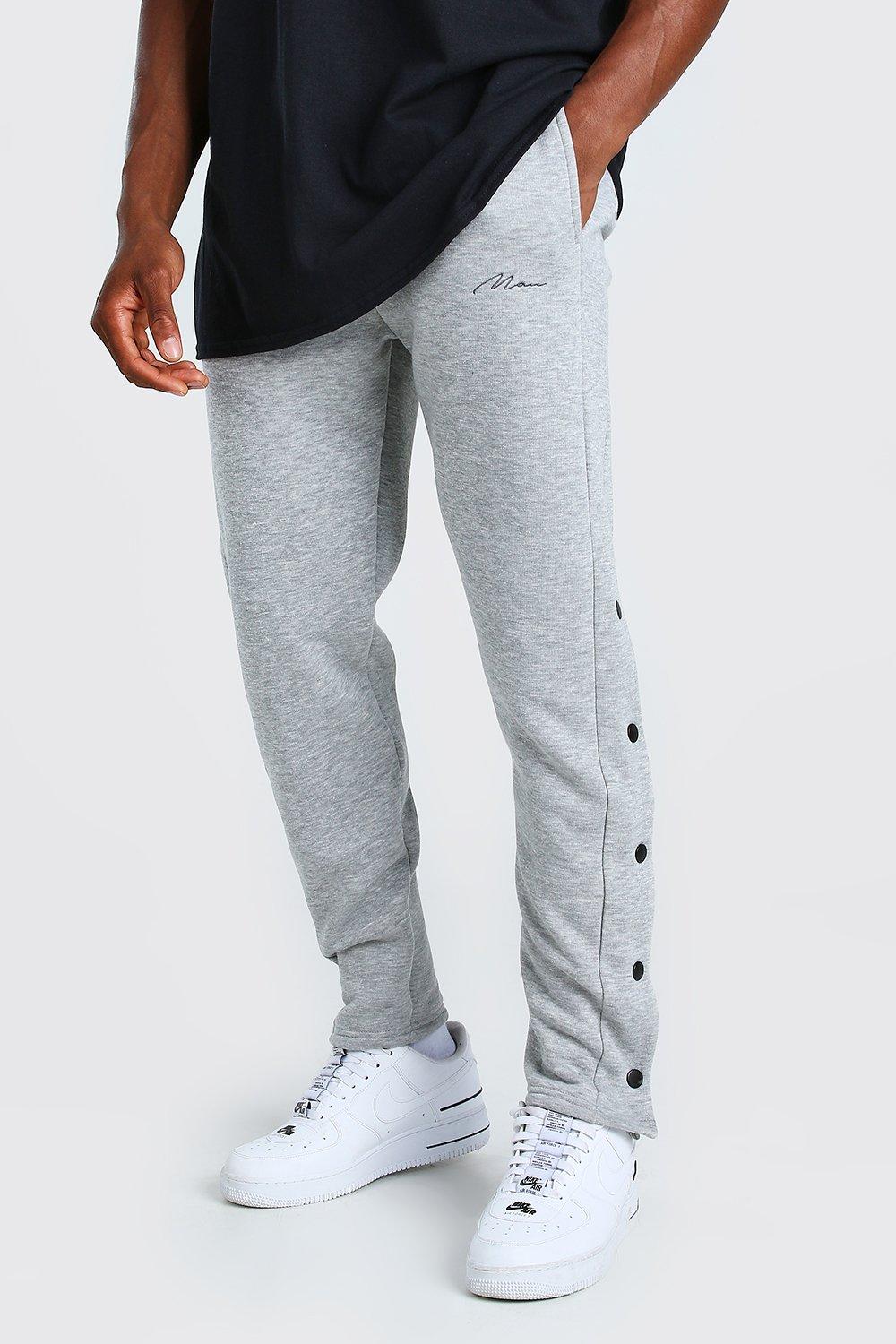 mens popper joggers