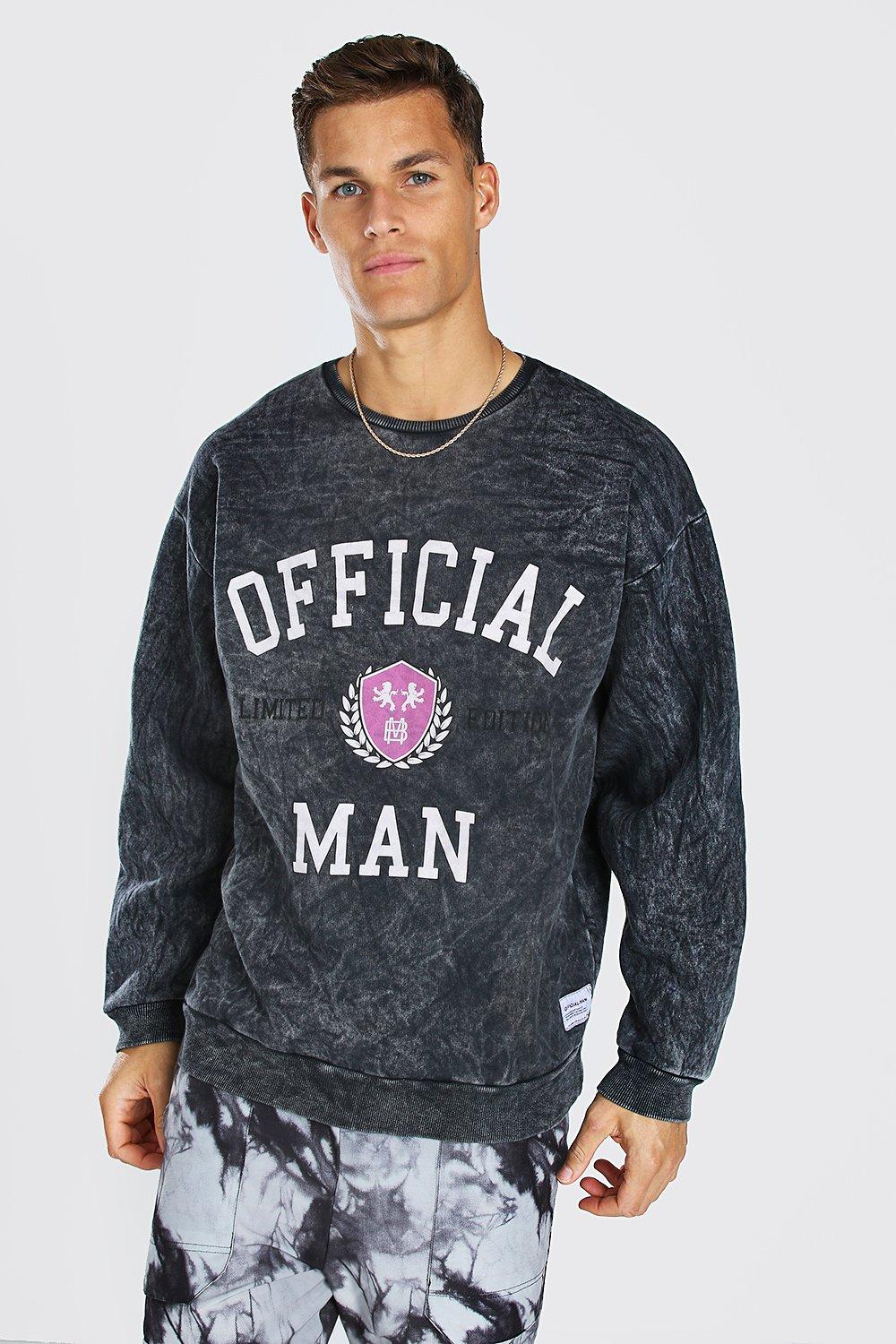 oversized varsity sweater