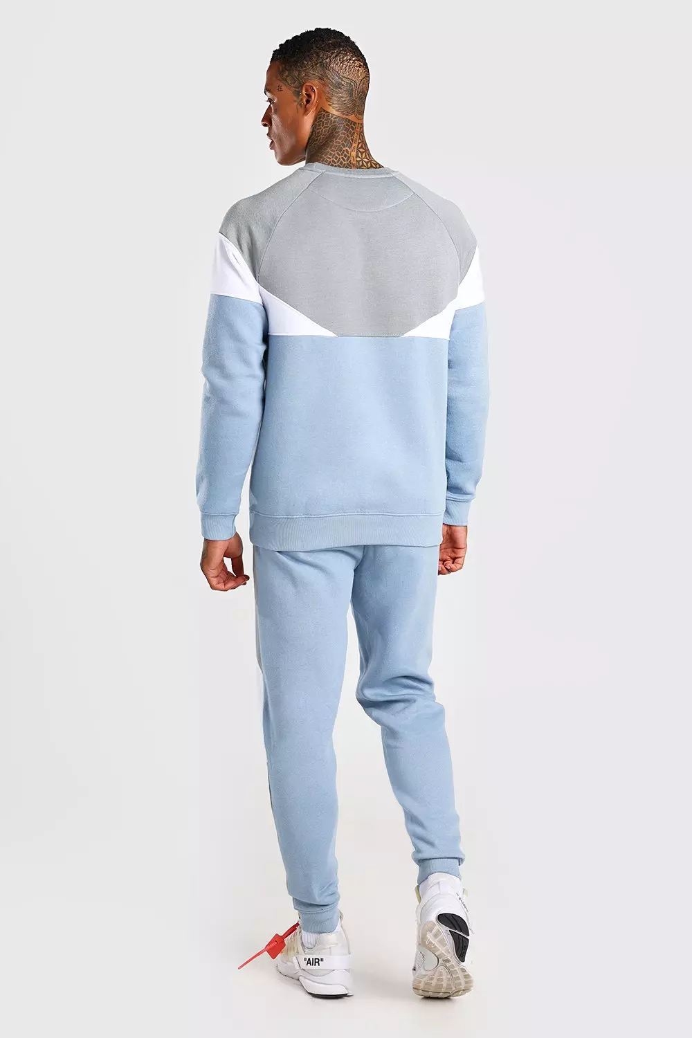 Nike air colourblock tracksuit best sale