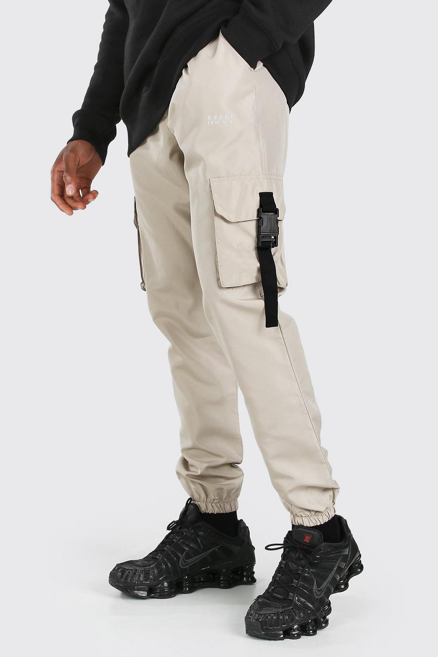 Stone Original Man Shell Buckle Cargo Pants image number 1