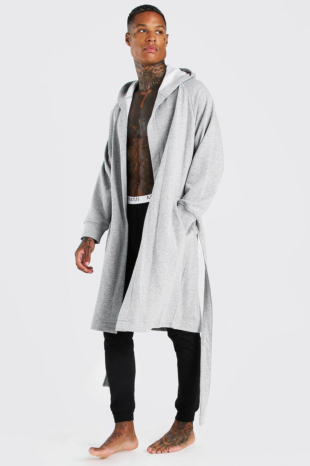 mens dressing gown boohoo