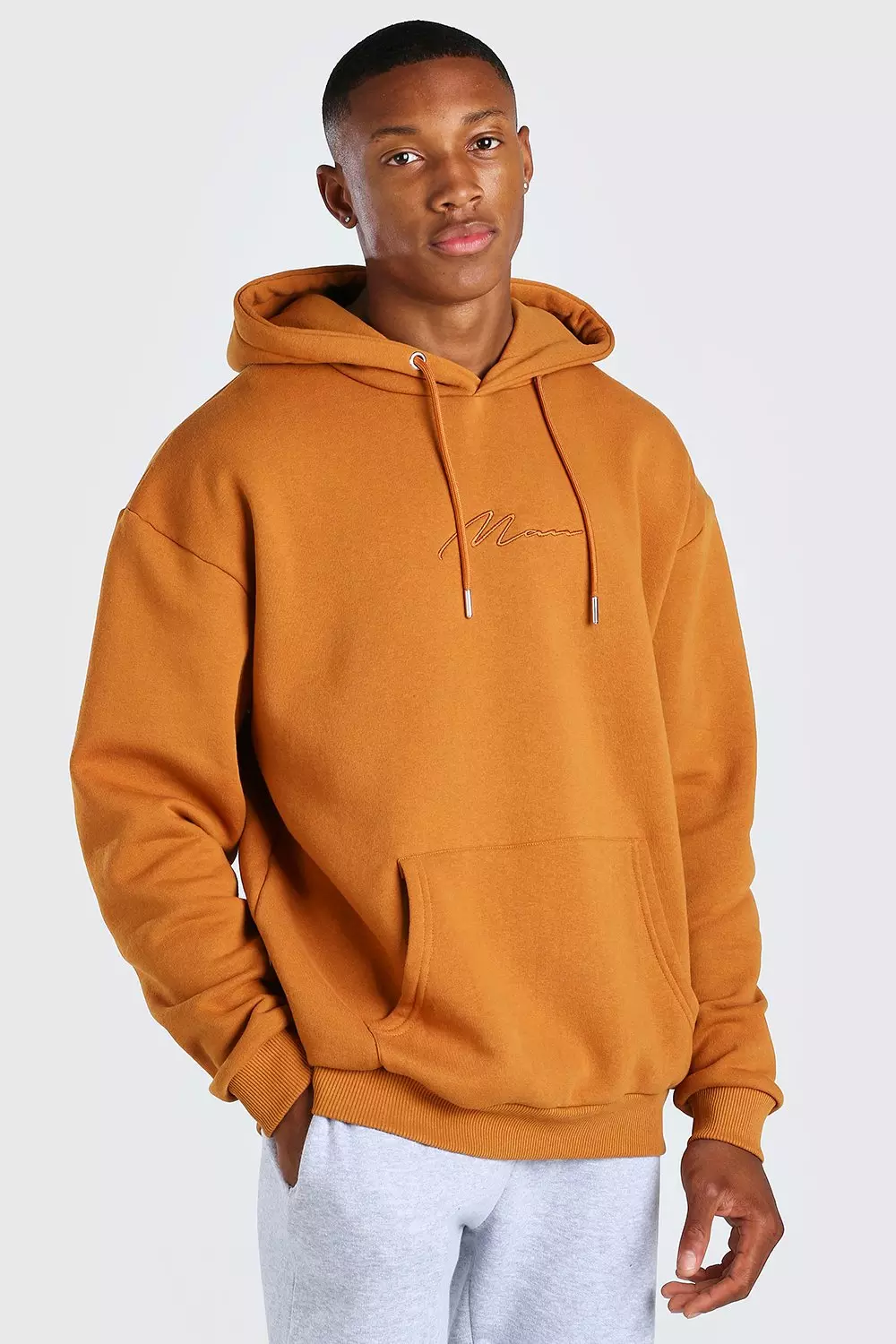 Karl kani hot sale orange hoodie