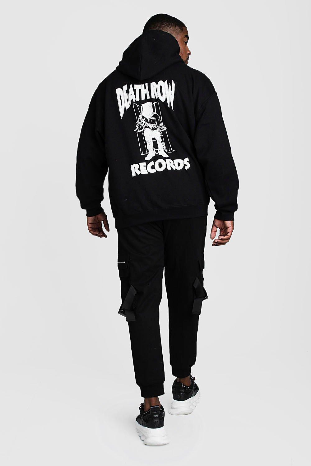 Plus Size Death Row Records License Hoodie