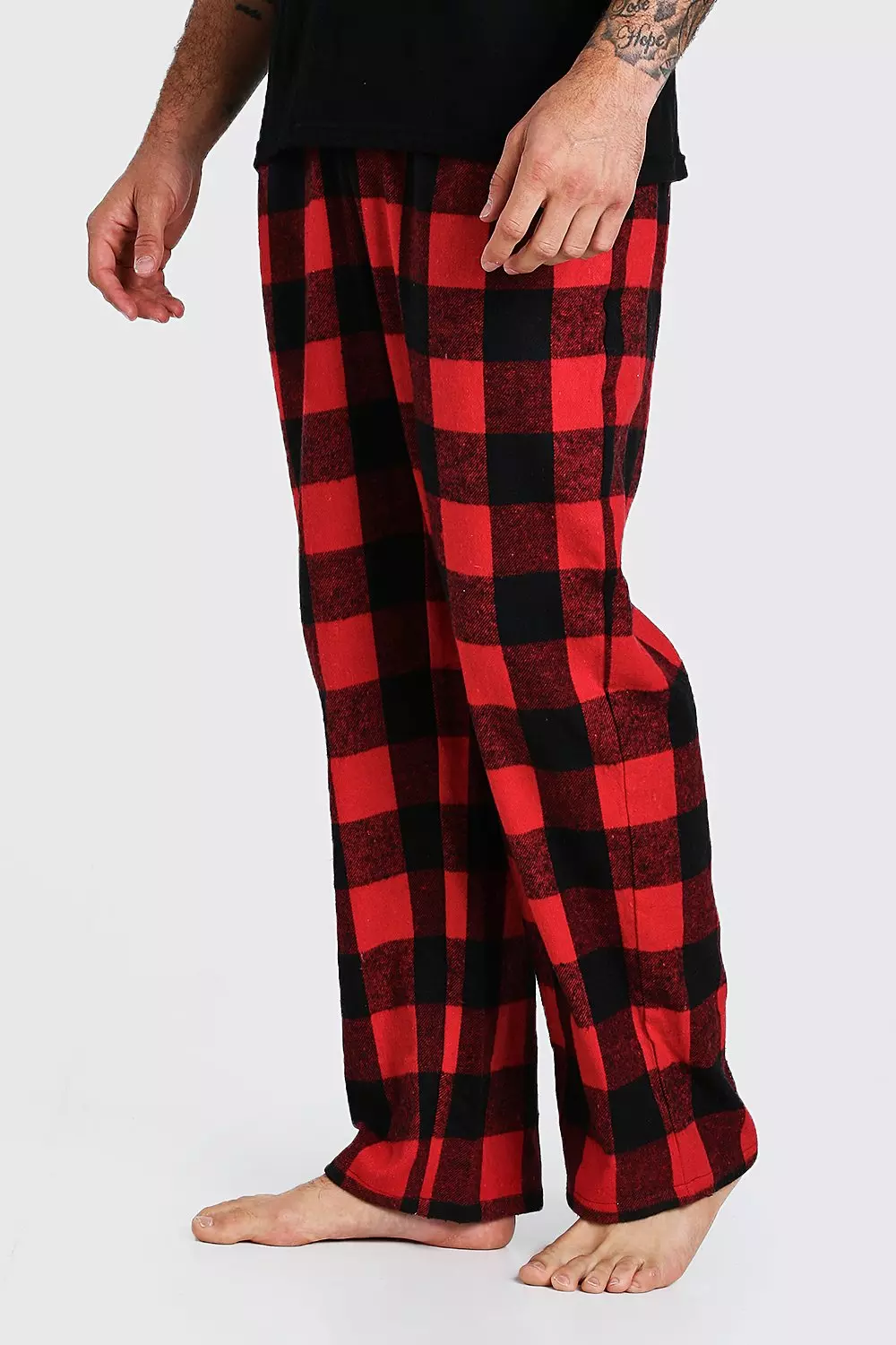 Checked pyjamas bottoms sale