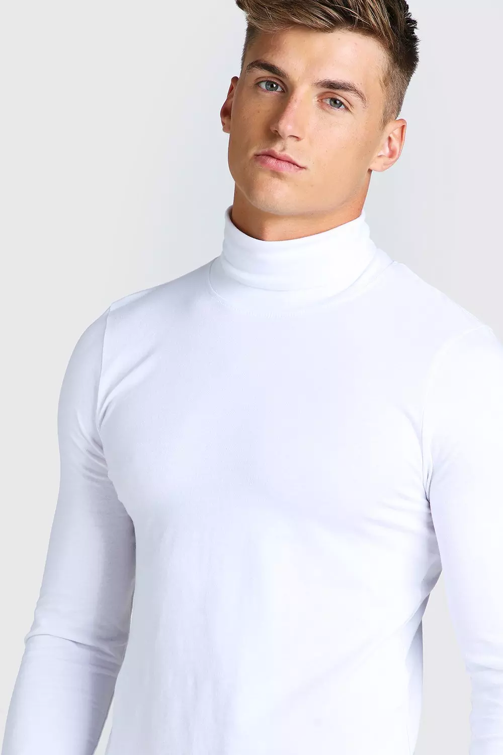 Long sleeve muscle fit t shirt