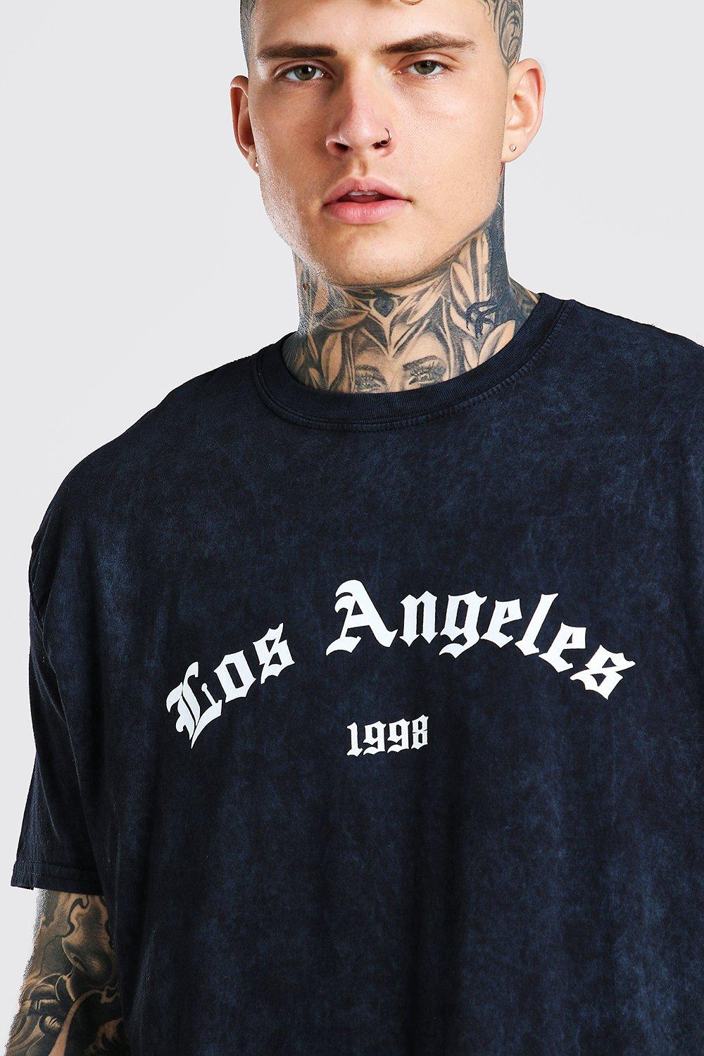 Oversized Los Angeles Palm Graphic T-shirt