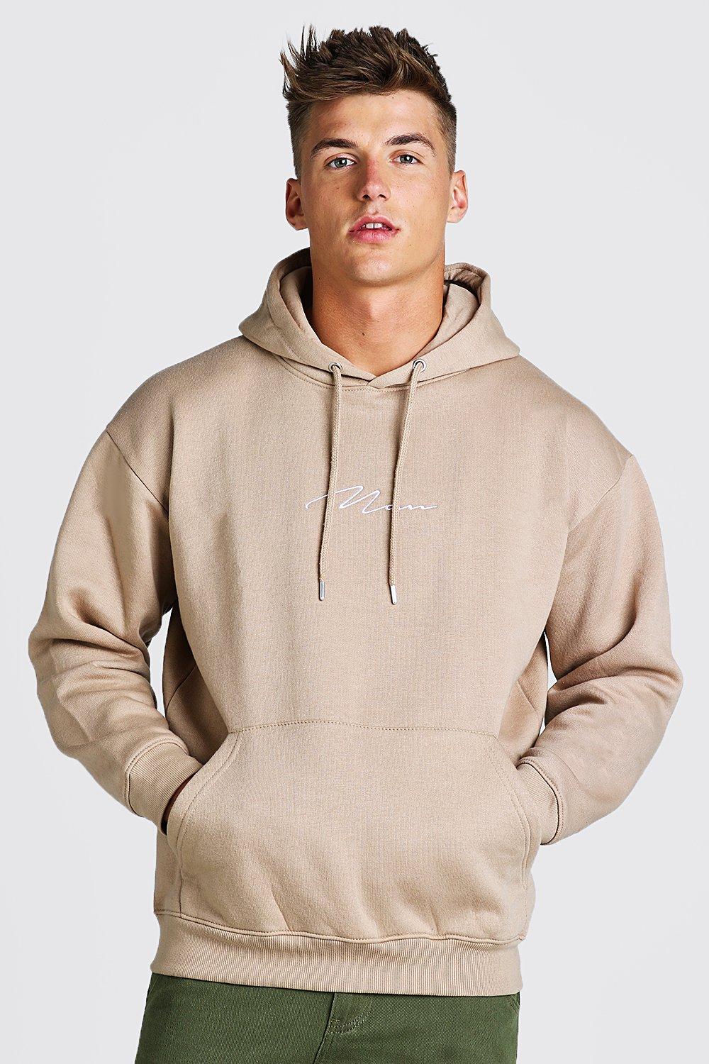 man signature hoodie