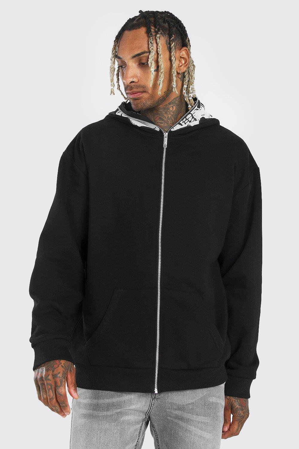 Sweater that zips over head sale