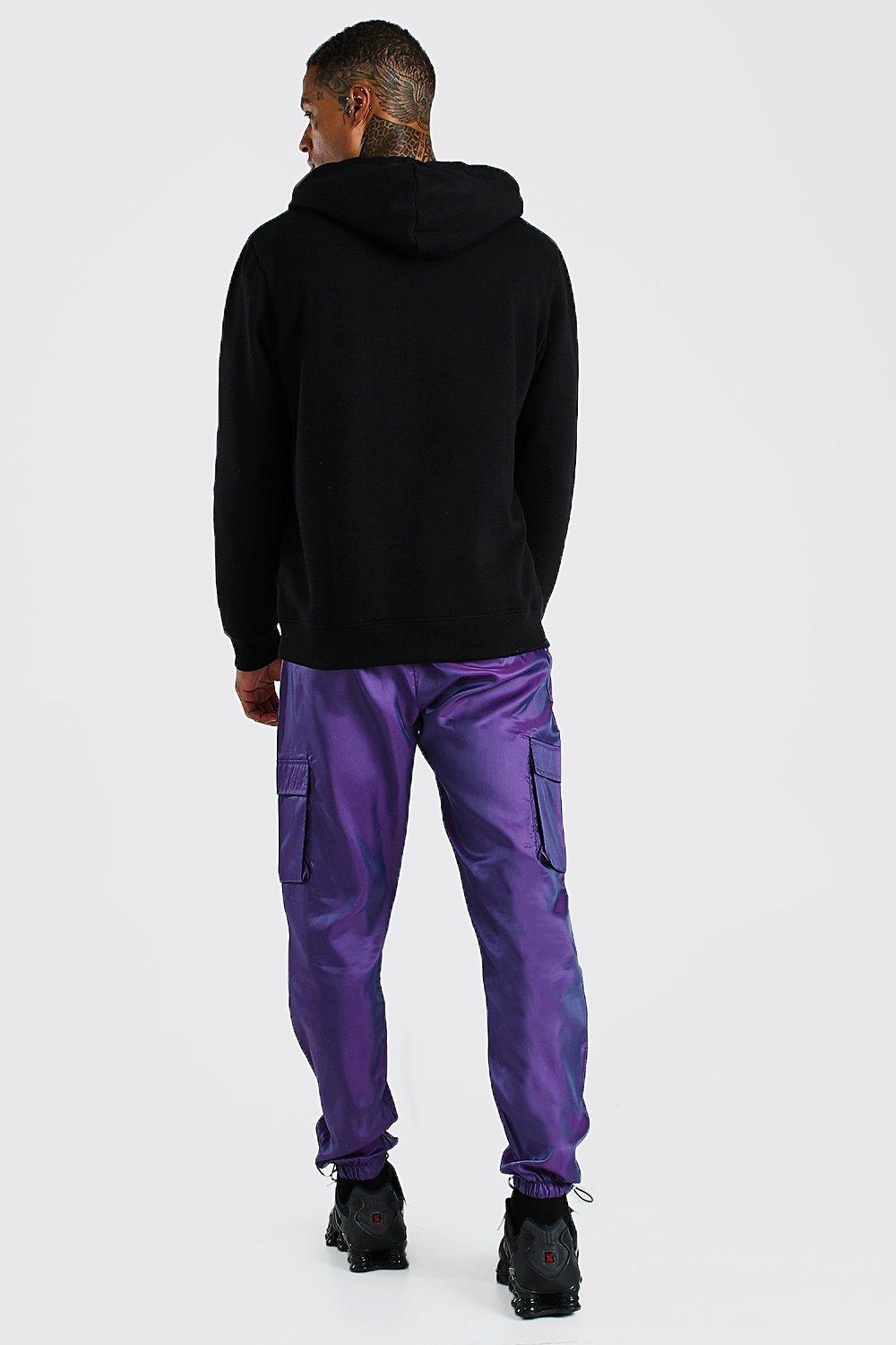 Purple reflective sale pants