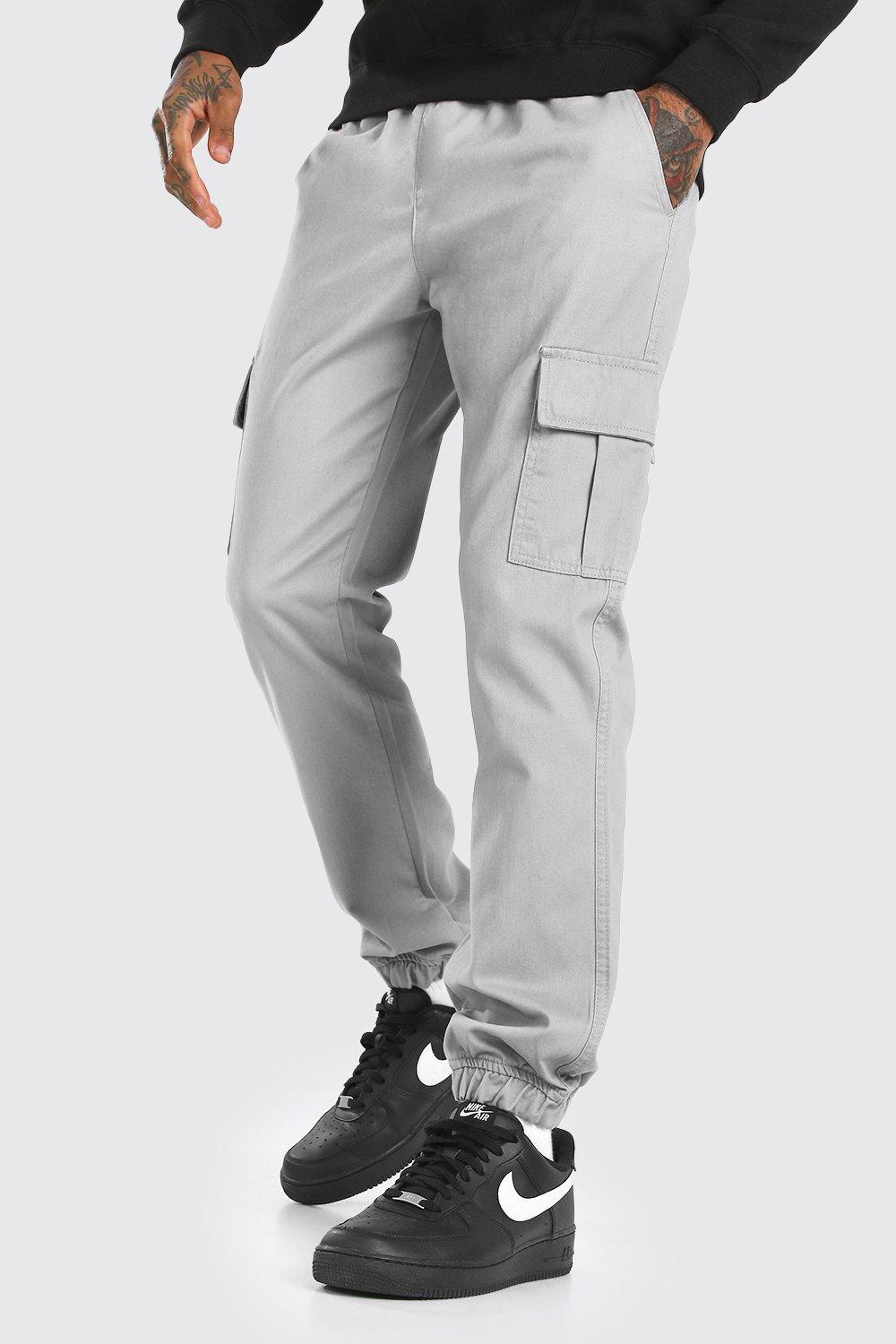 Regular Fit Cargo Trousers boohoo DK