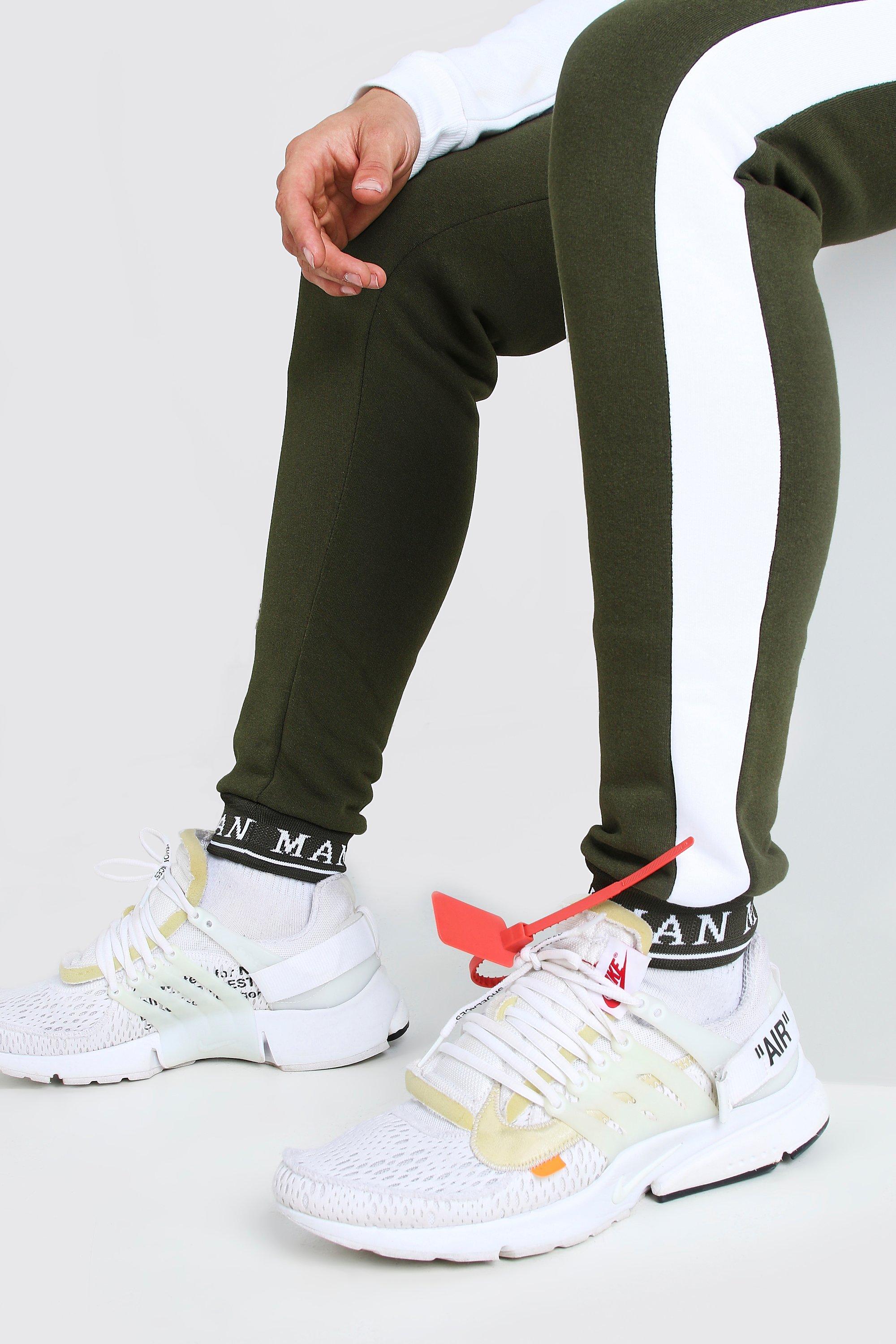 Khaki skinny joggers hotsell