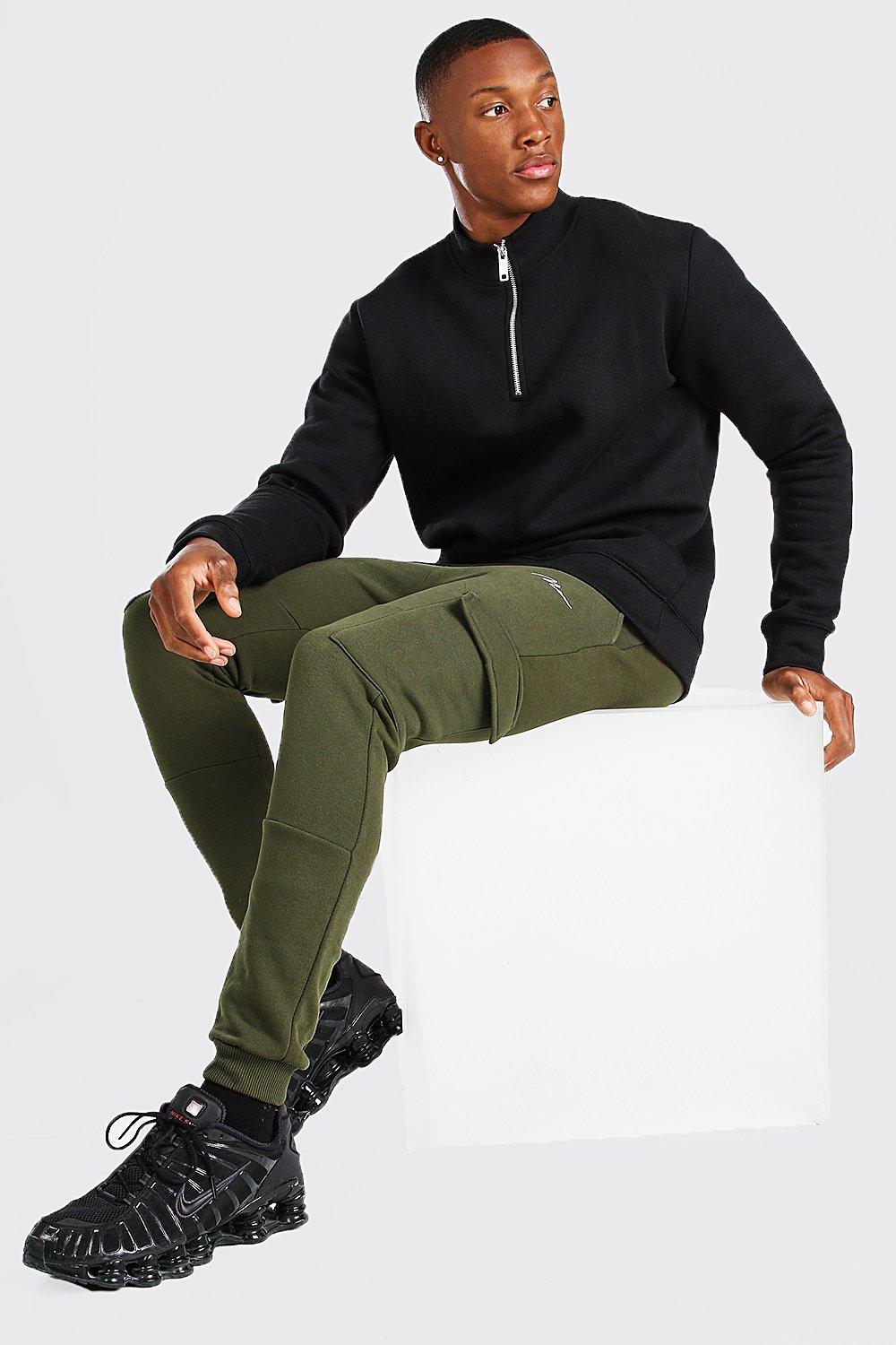 zip cuff joggers