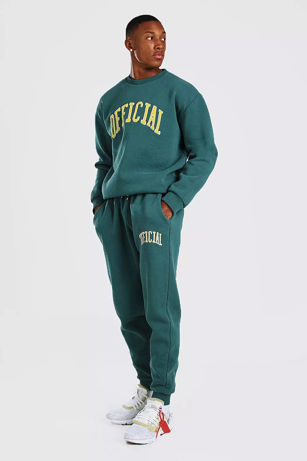 Overdyed Heavyweight Official Applique Tracksuit