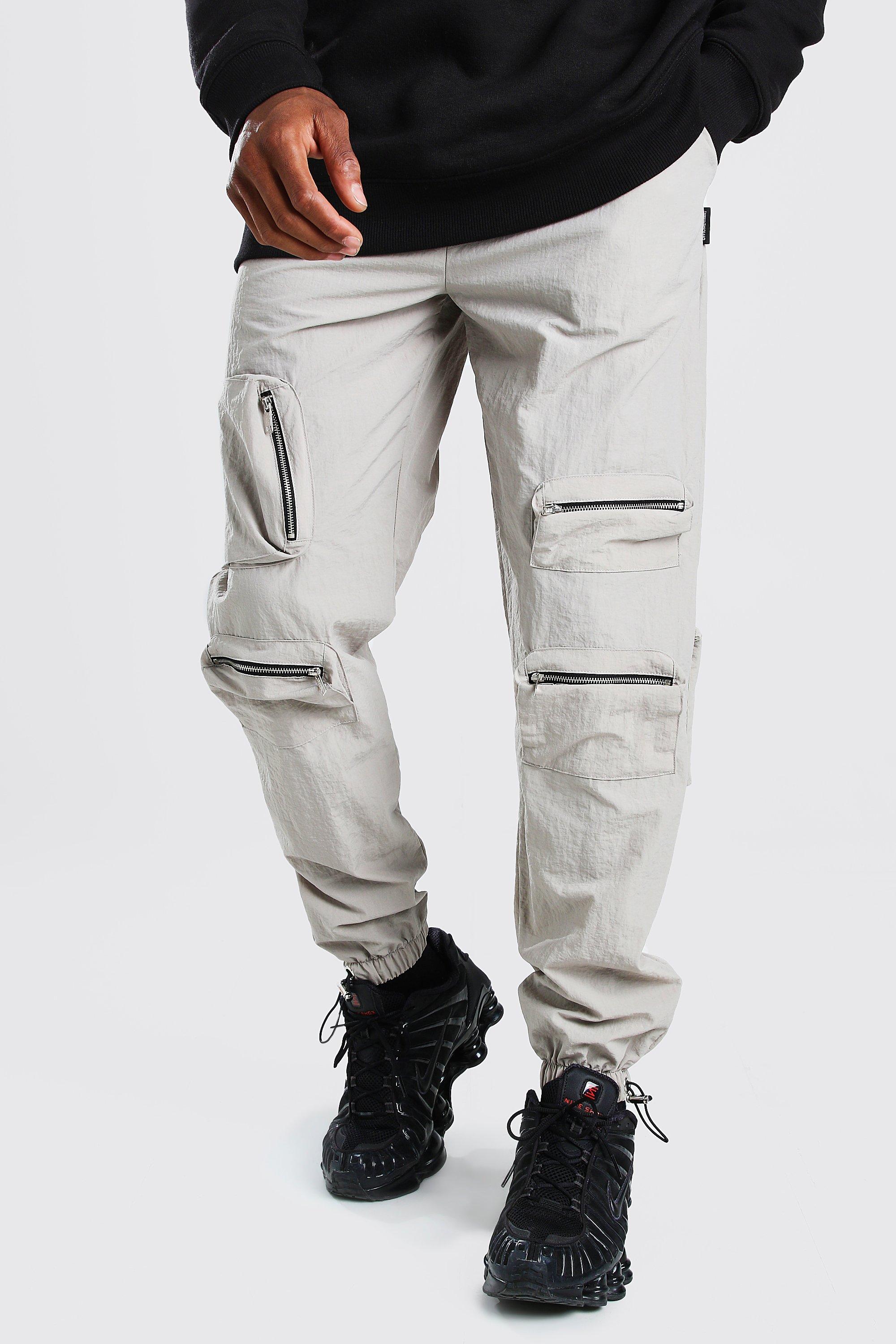 crinkle cargo pants
