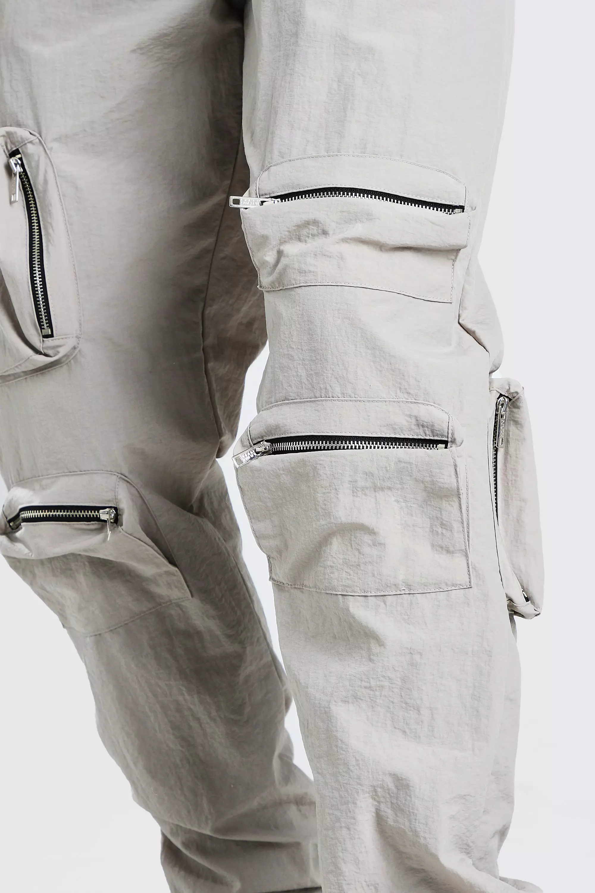 Multi Zip Pocket Cargo Jeans