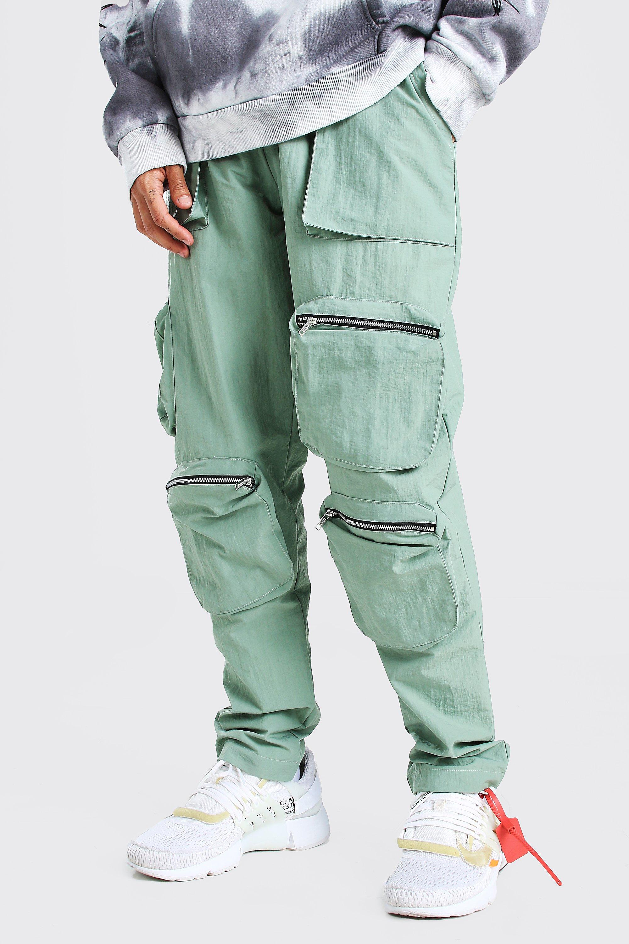 multi pocket cargo trousers