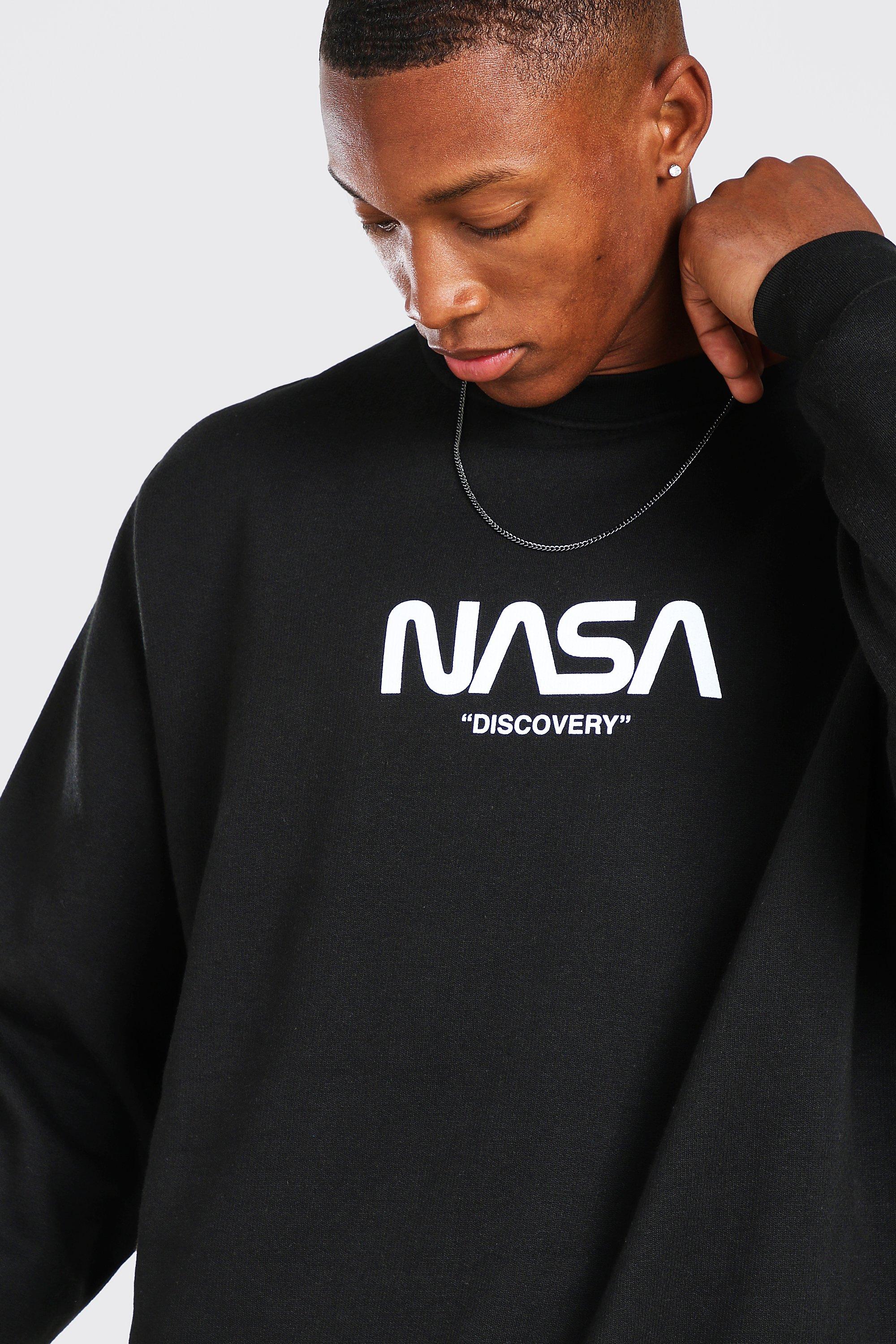 Oversized deals nasa sweatshirt