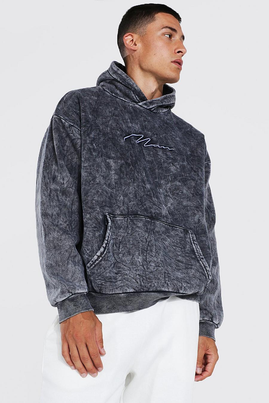 Grey Man Signature Oversize hoodie image number 1