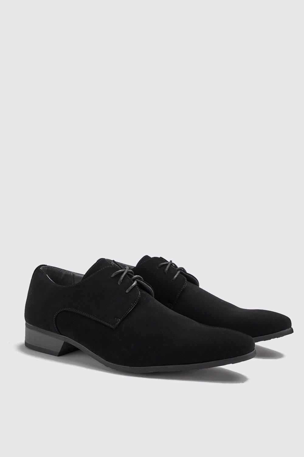 Men's Faux Suede Smart Shoes | Boohoo UK
