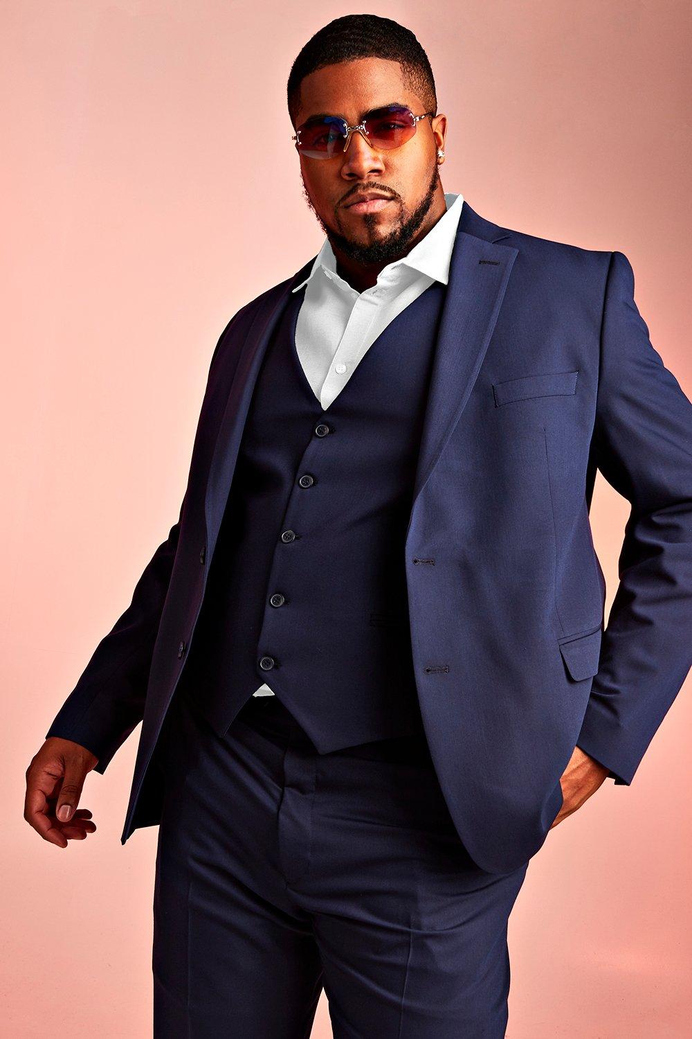 Plus size sale mens blazer