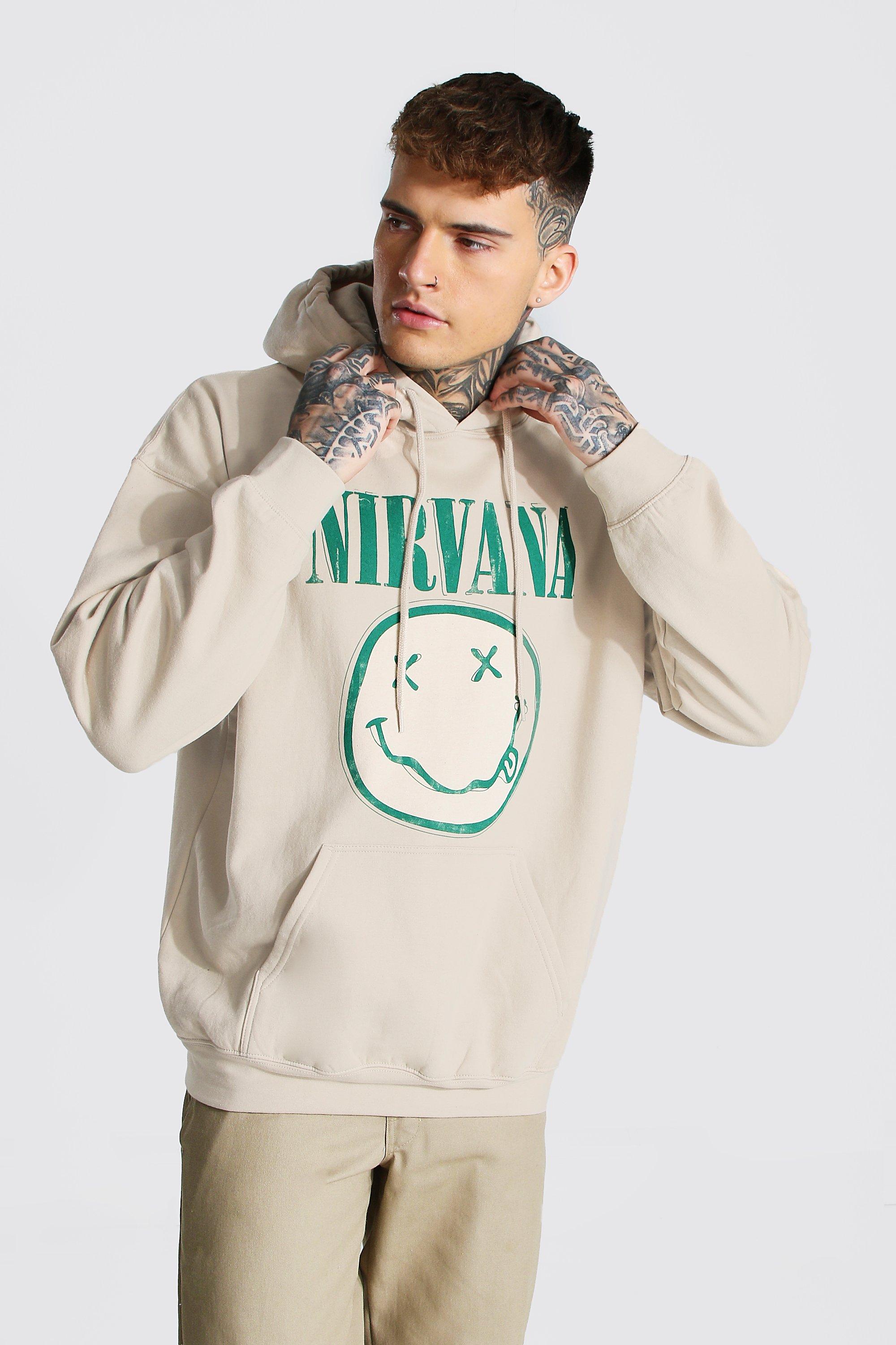 Nirvana hoodie hotsell hot topic